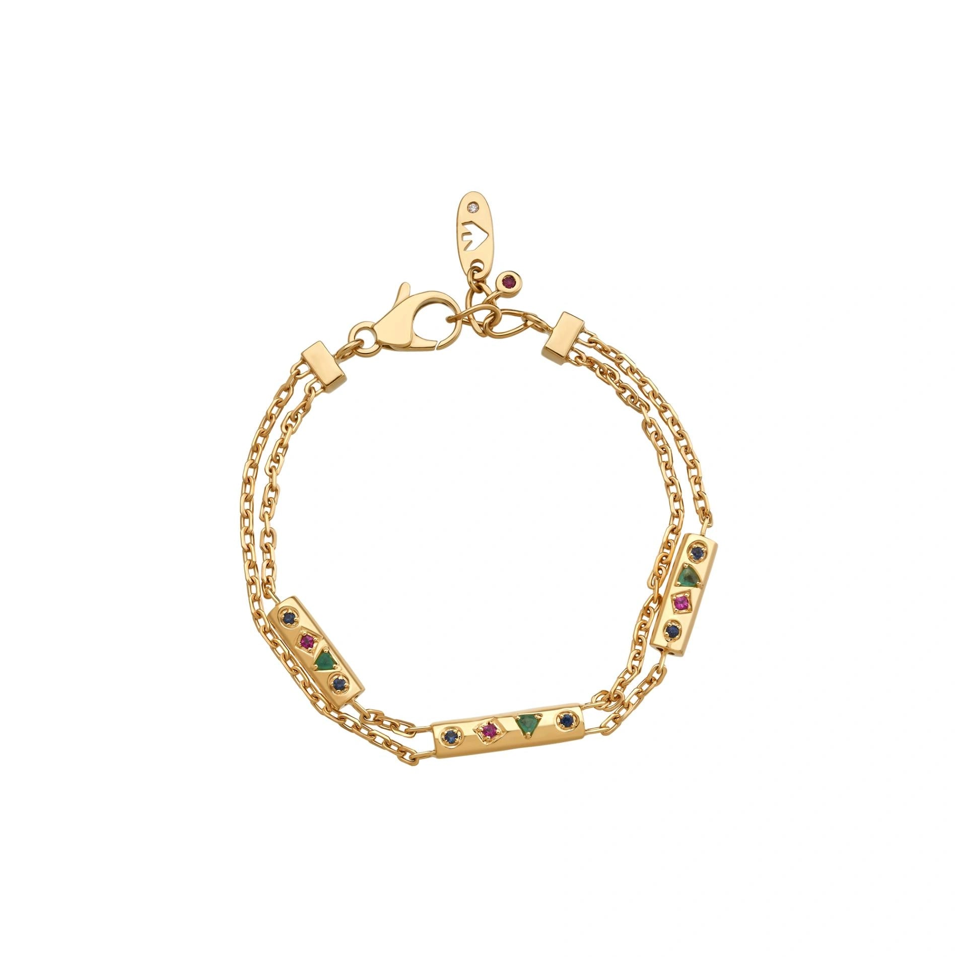 Aria Prism Bar Glow Bracelet - Zen Diamond India