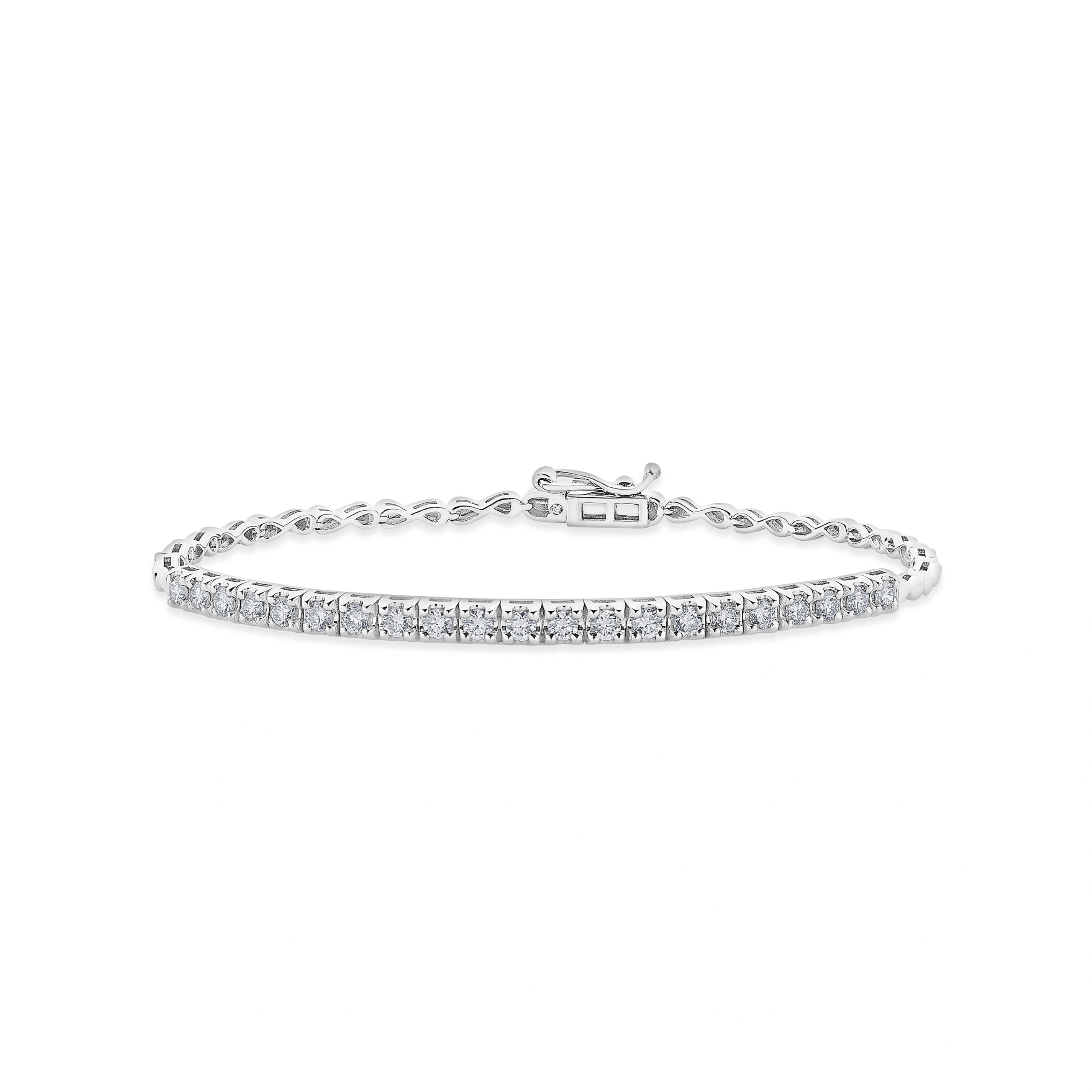 Solitaire Eternal Frost Bracelet - Zen Diamond India