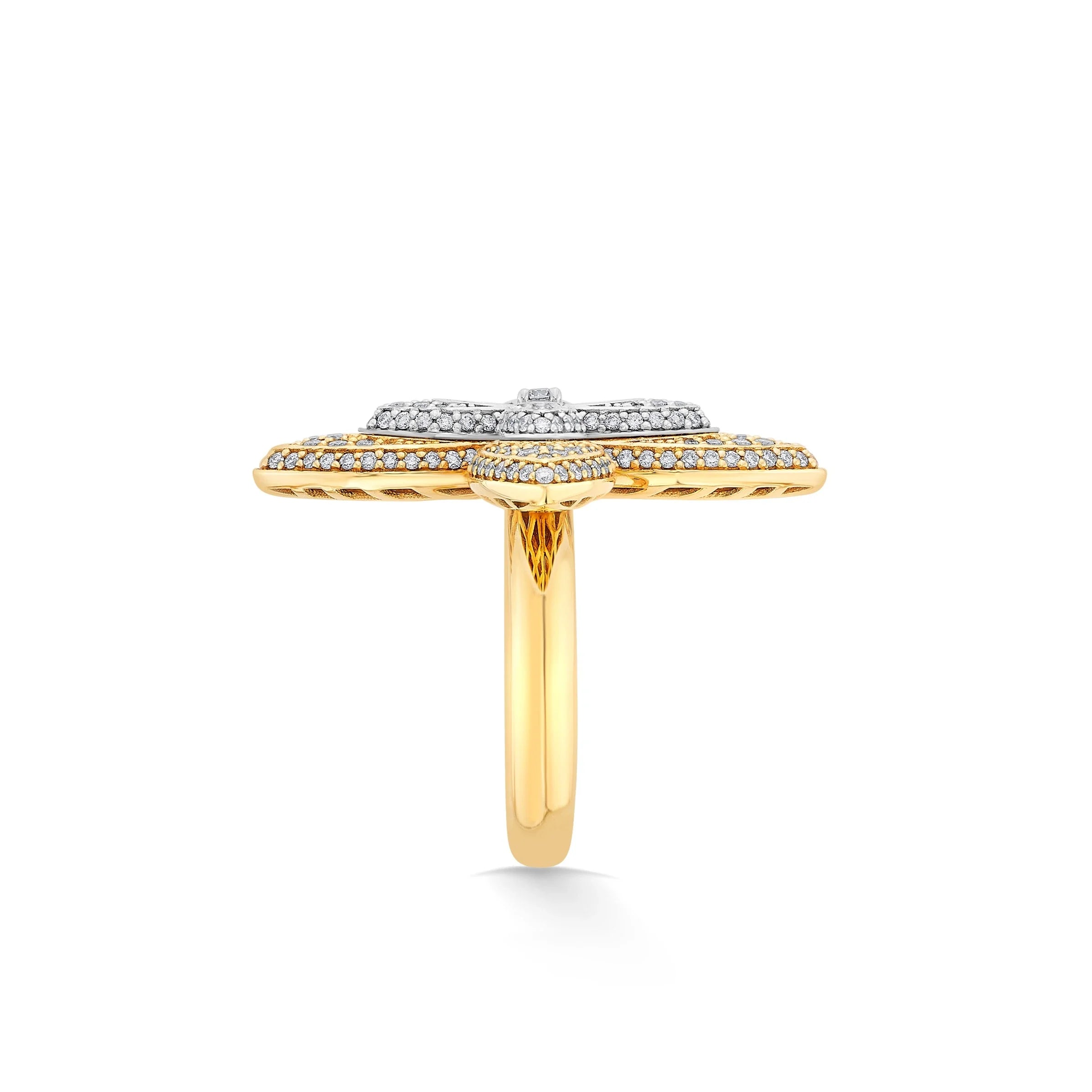 Bloom Royale Diamond Ring - Zen Diamond India
