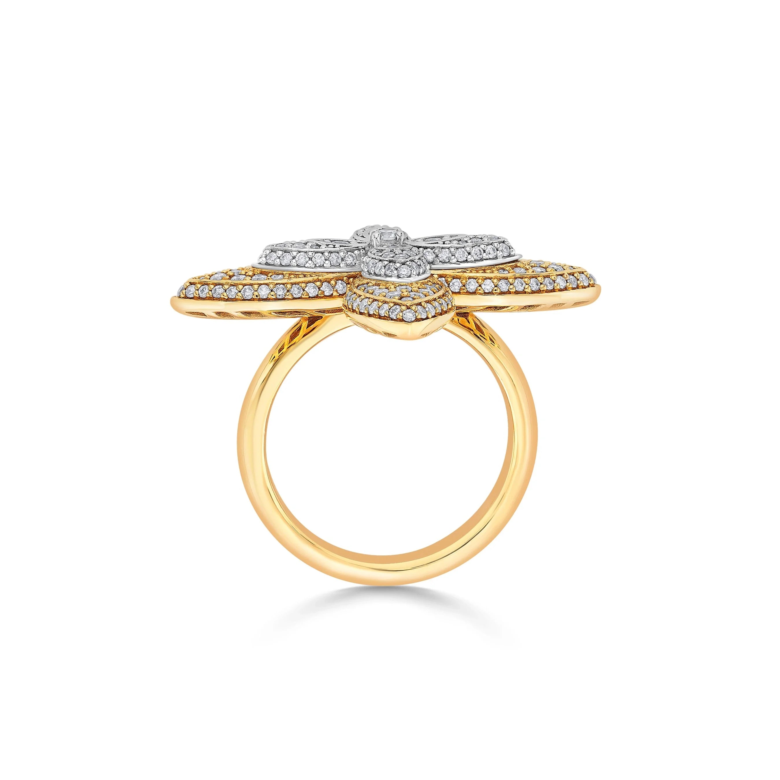 Bloom Royale Diamond Ring - Zen Diamond India