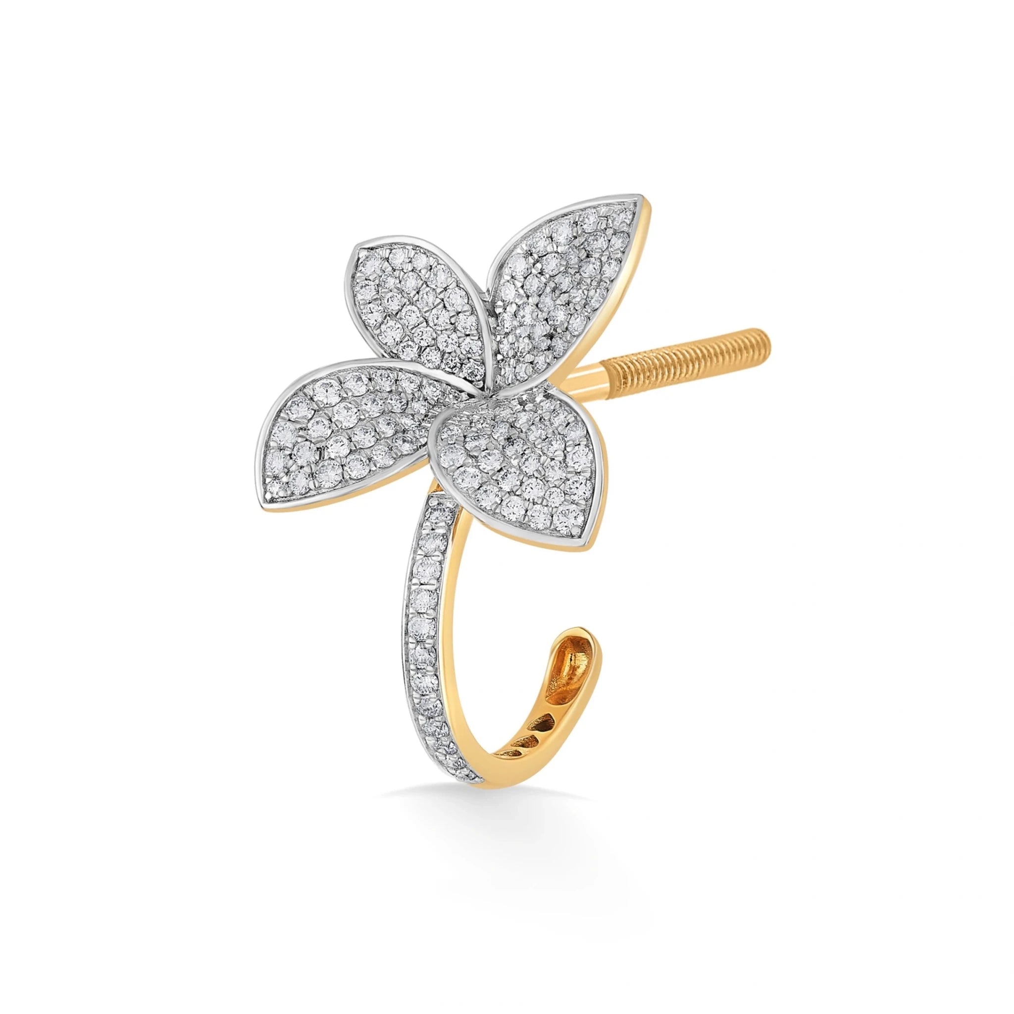 Bloom Blossom Spark Earrings - Zen Diamond India