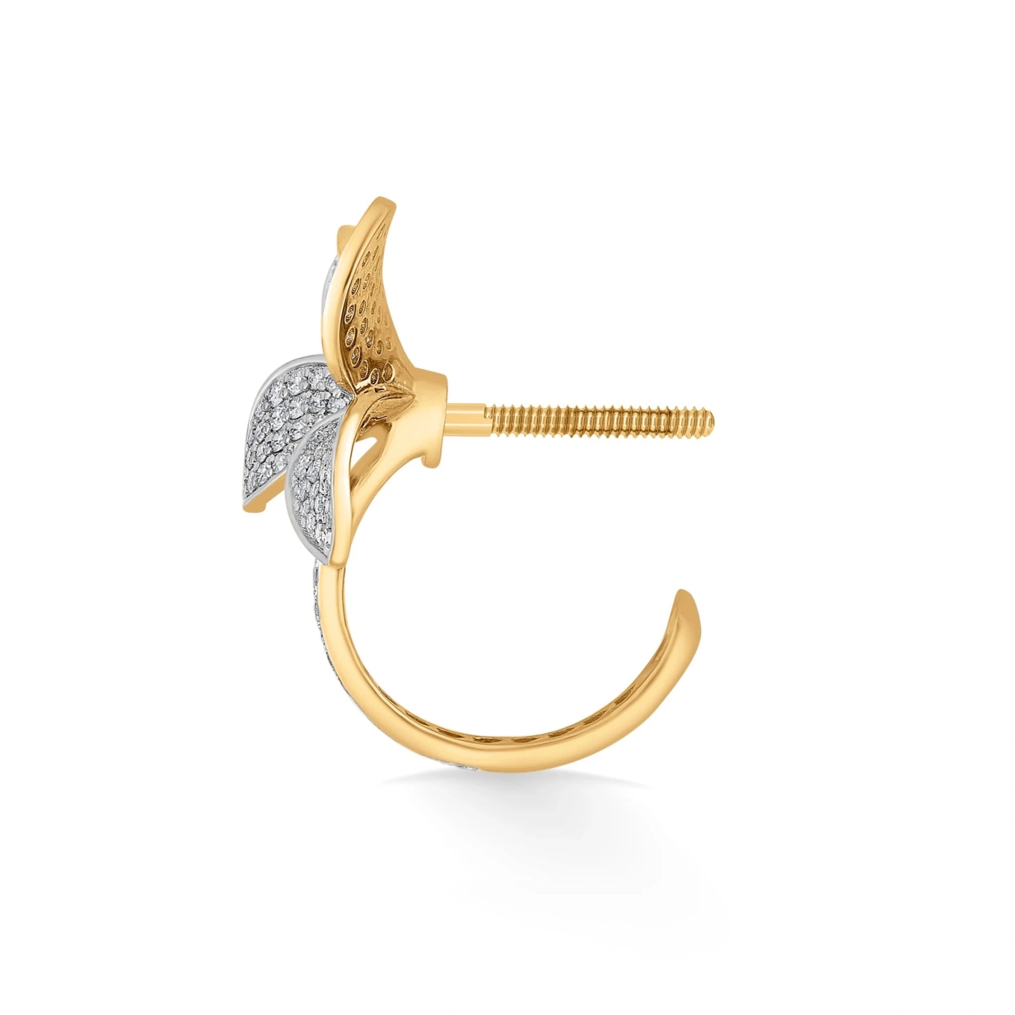 Bloom Blossom Spark Earrings - Zen Diamond India