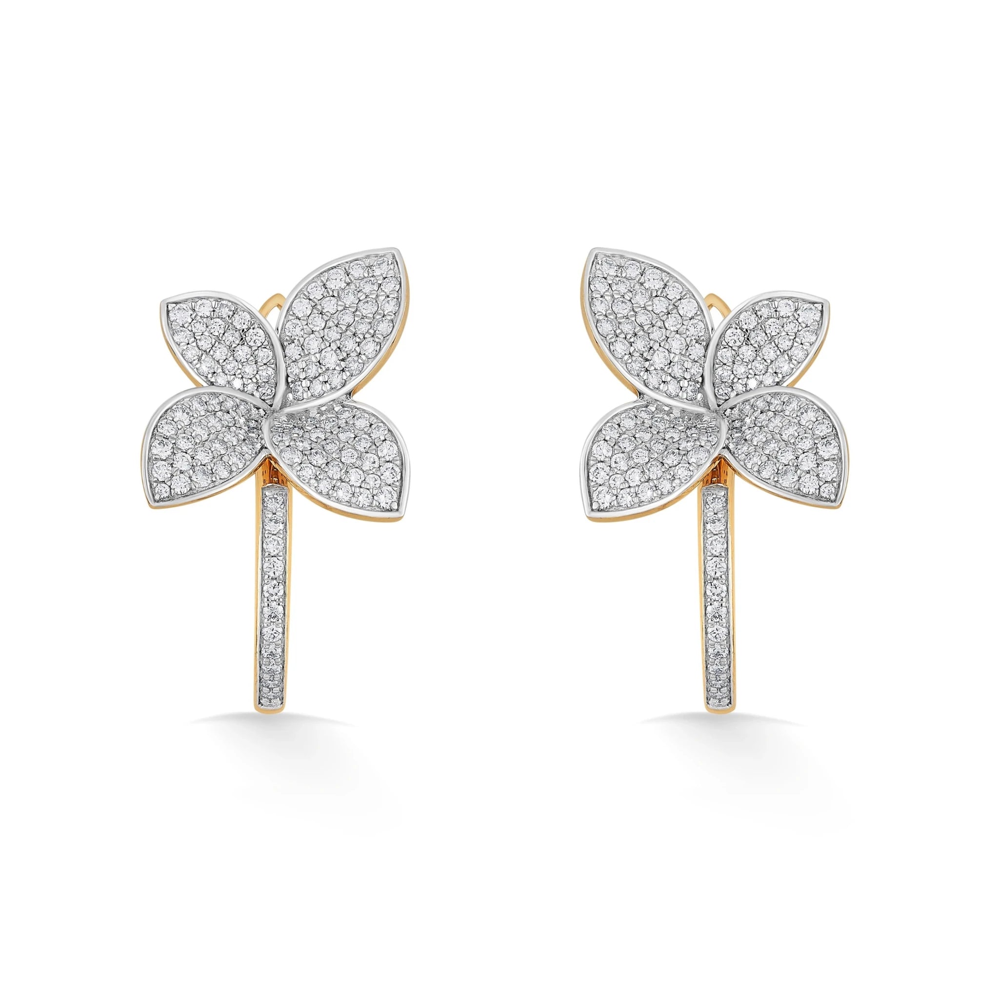 Bloom Blossom Spark Earrings - Zen Diamond India