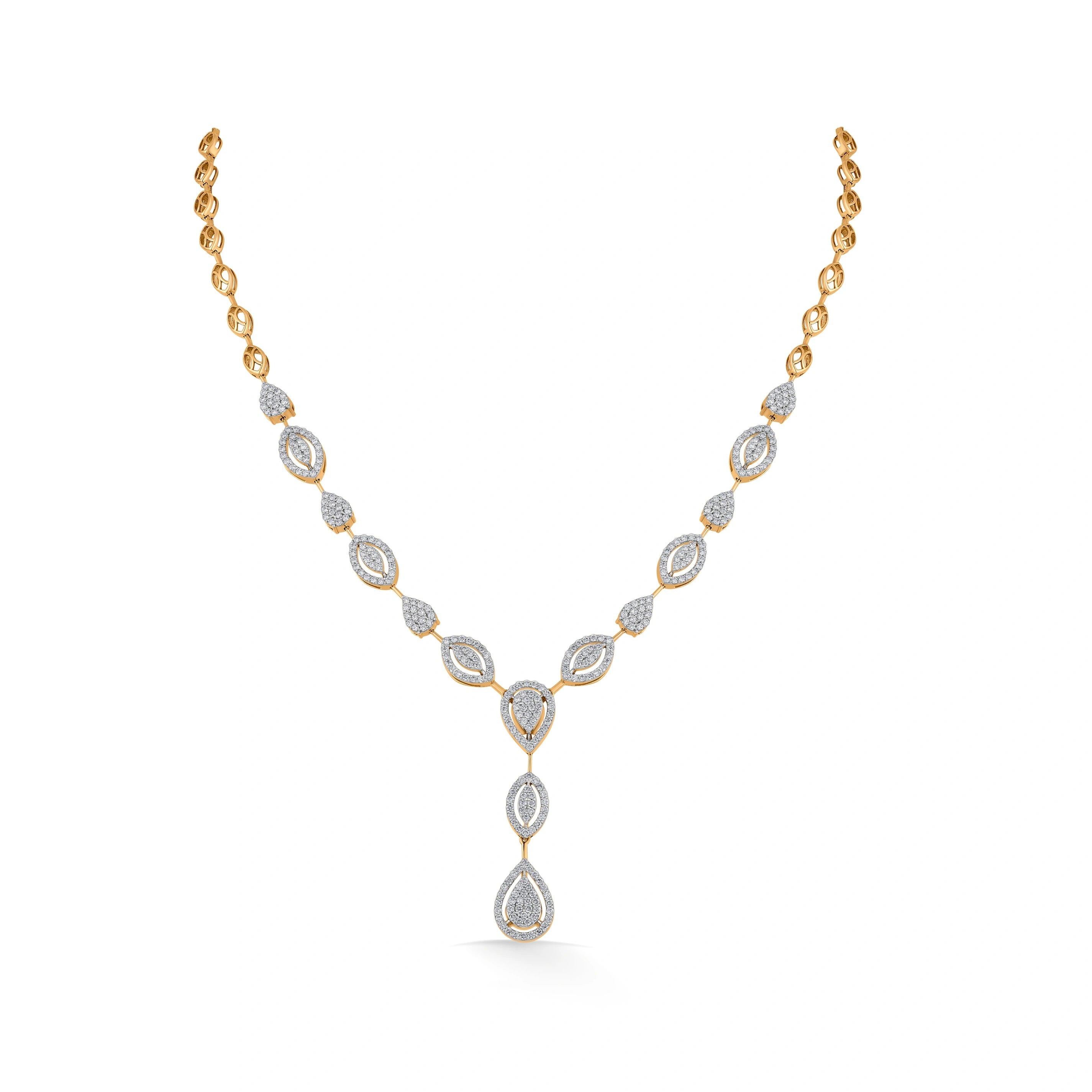 Enchante Moonlit Mirage Necklace - Zen Diamond India