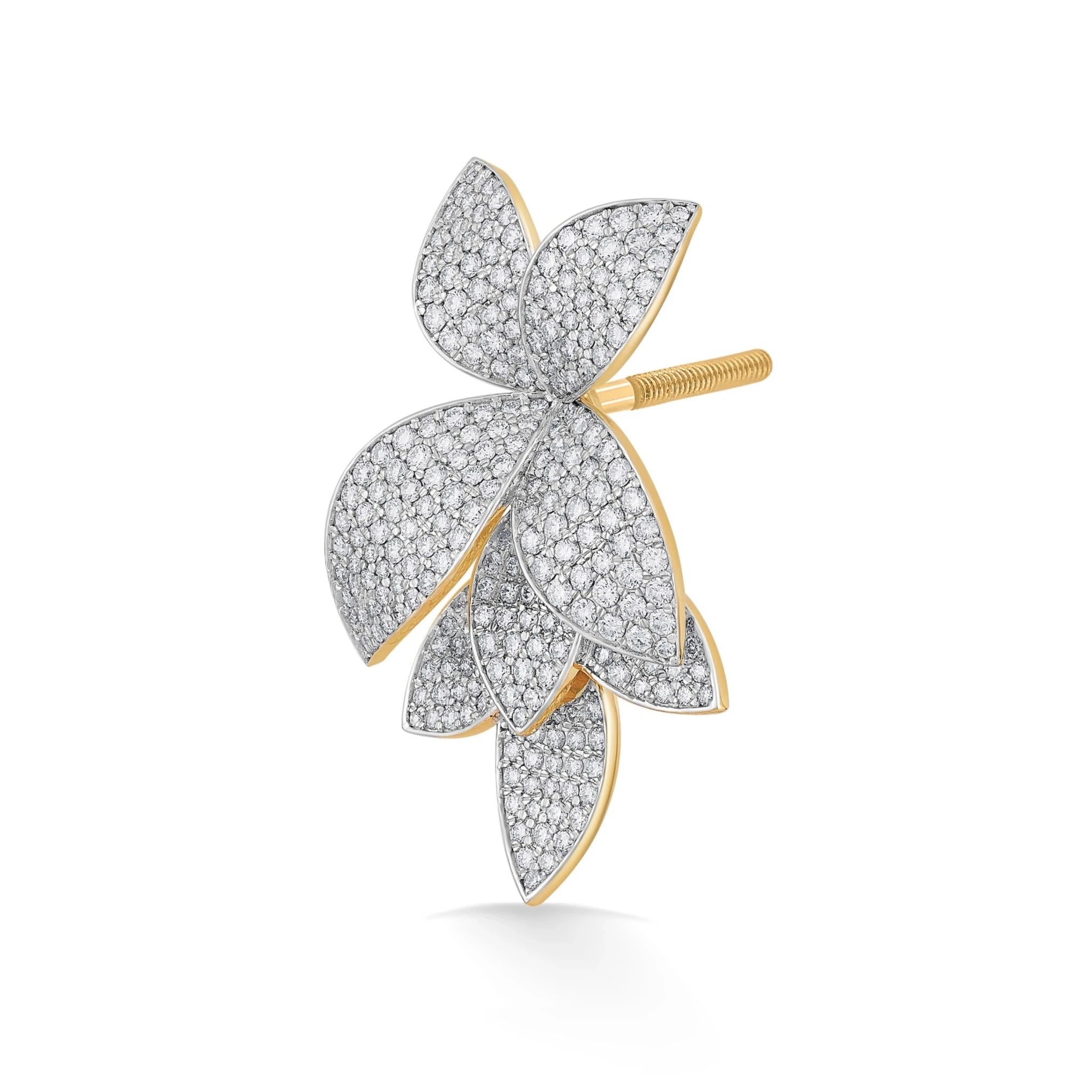 Bloom Cascading Bloom Earrings - Zen Diamond India