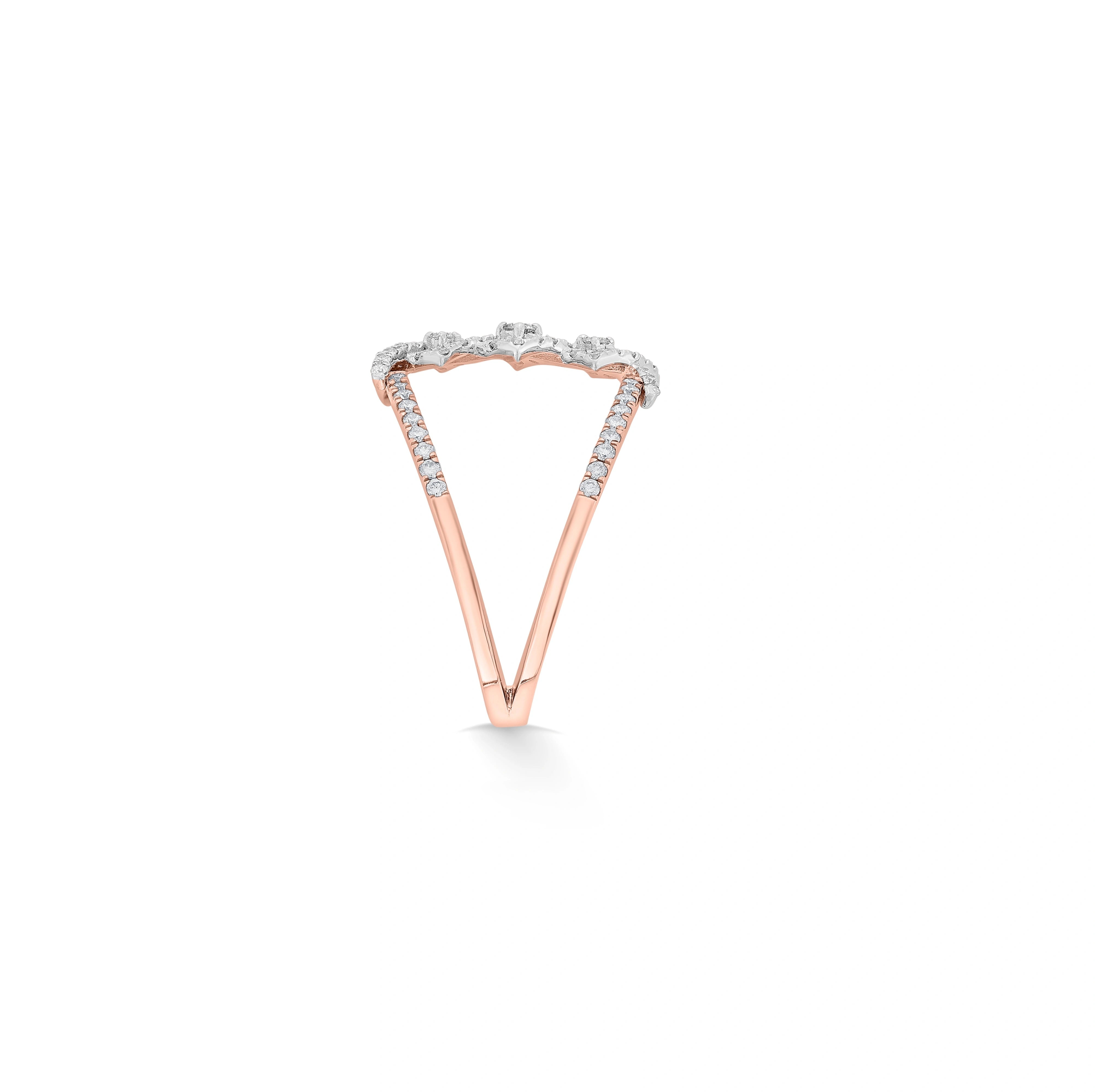 Enchante Floating Diamond Trio Ring