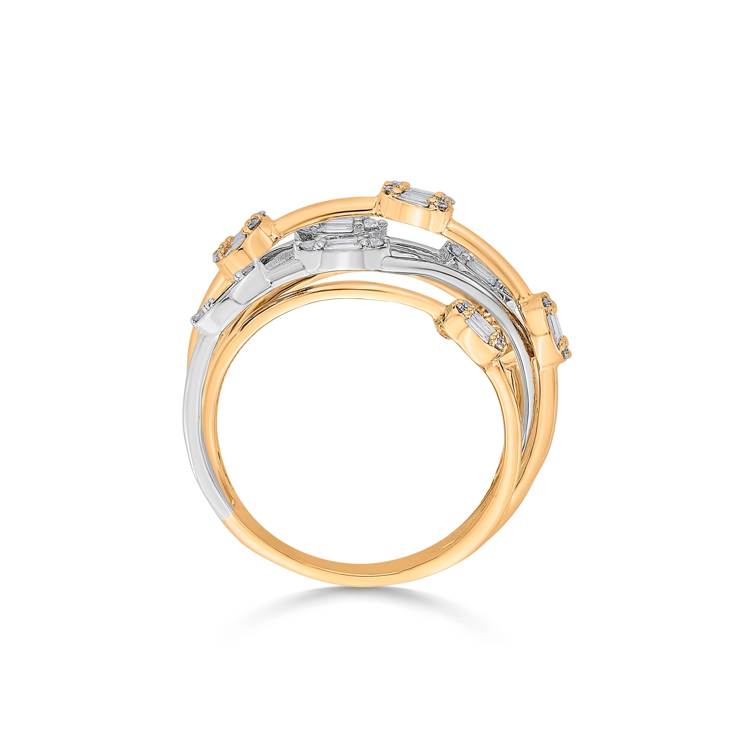 Enchante Intertwined Sparkle Band
