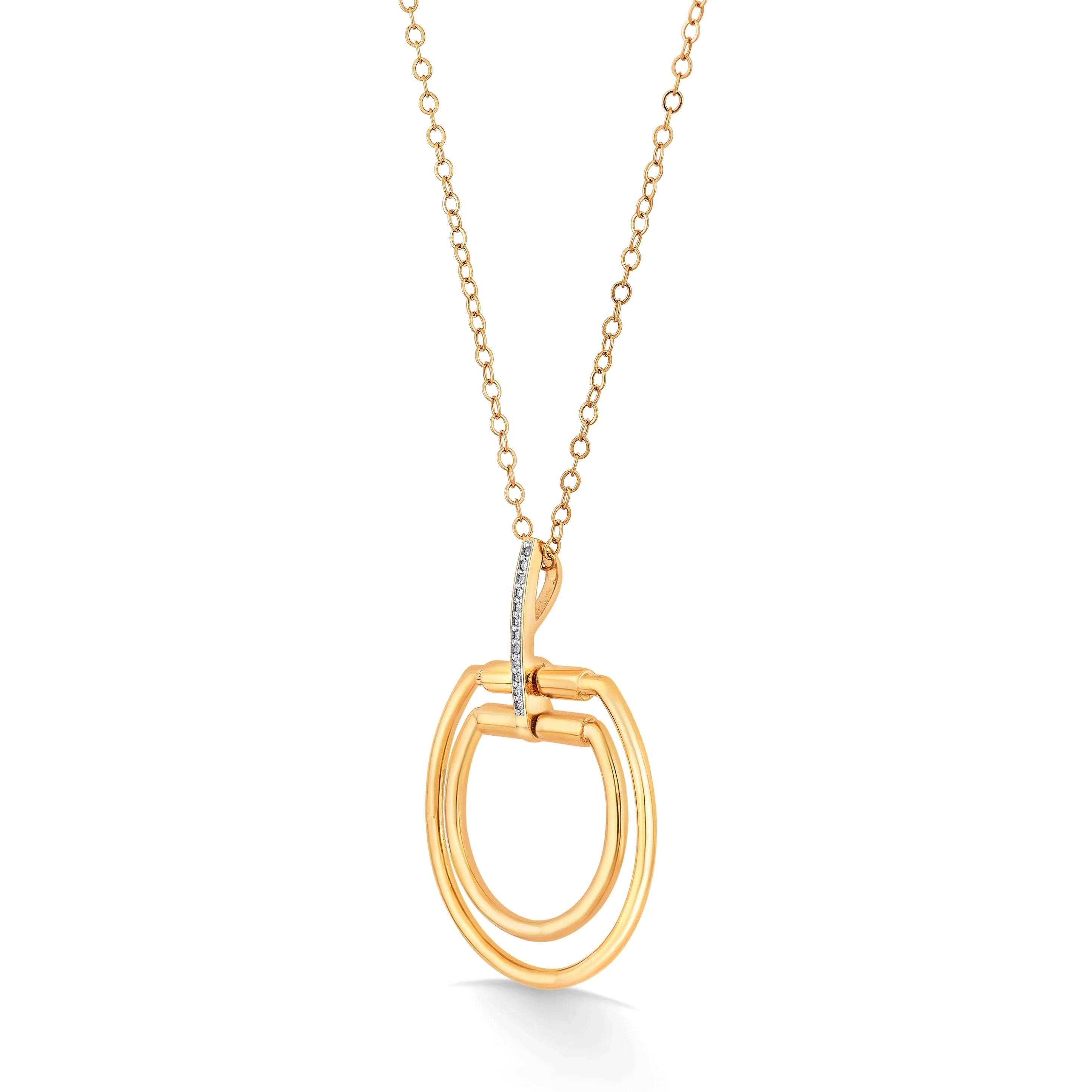 Soirée Eclipse Luxe Orbit Pendant - Zen Diamond India