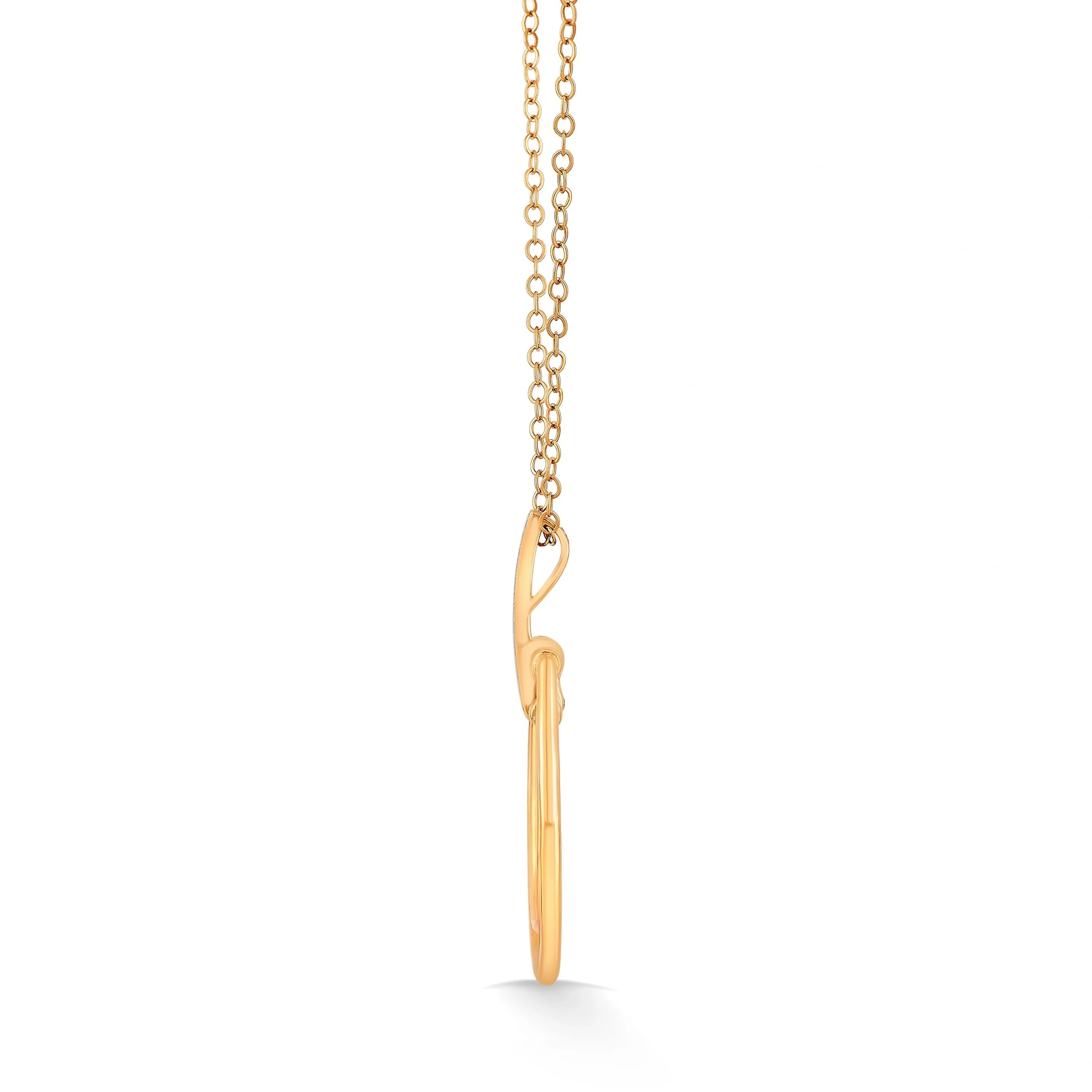 Soirée Eclipse Luxe Orbit Pendant - Zen Diamond India