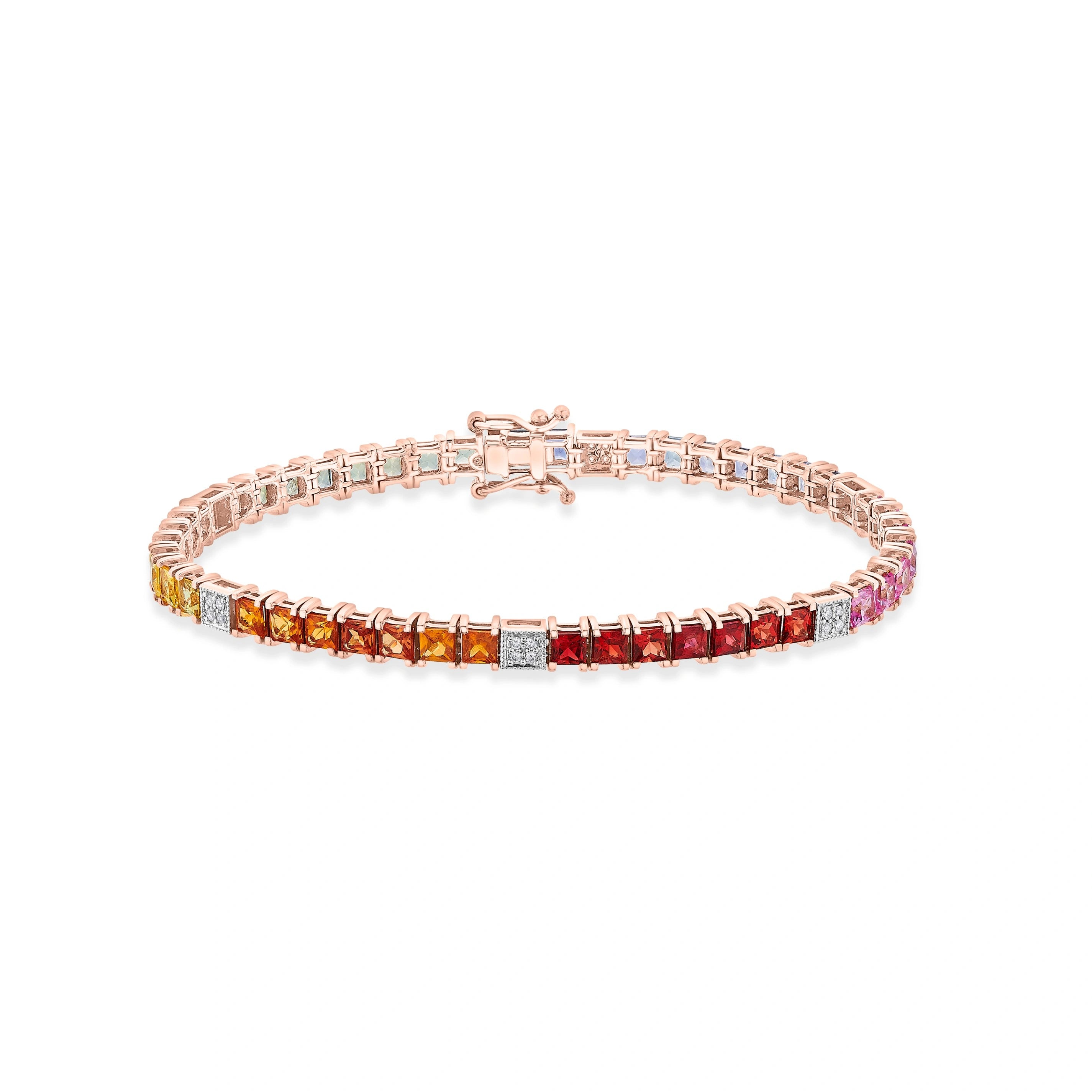 Toren Radiant Spectrum Bracelet - Zen Diamond India