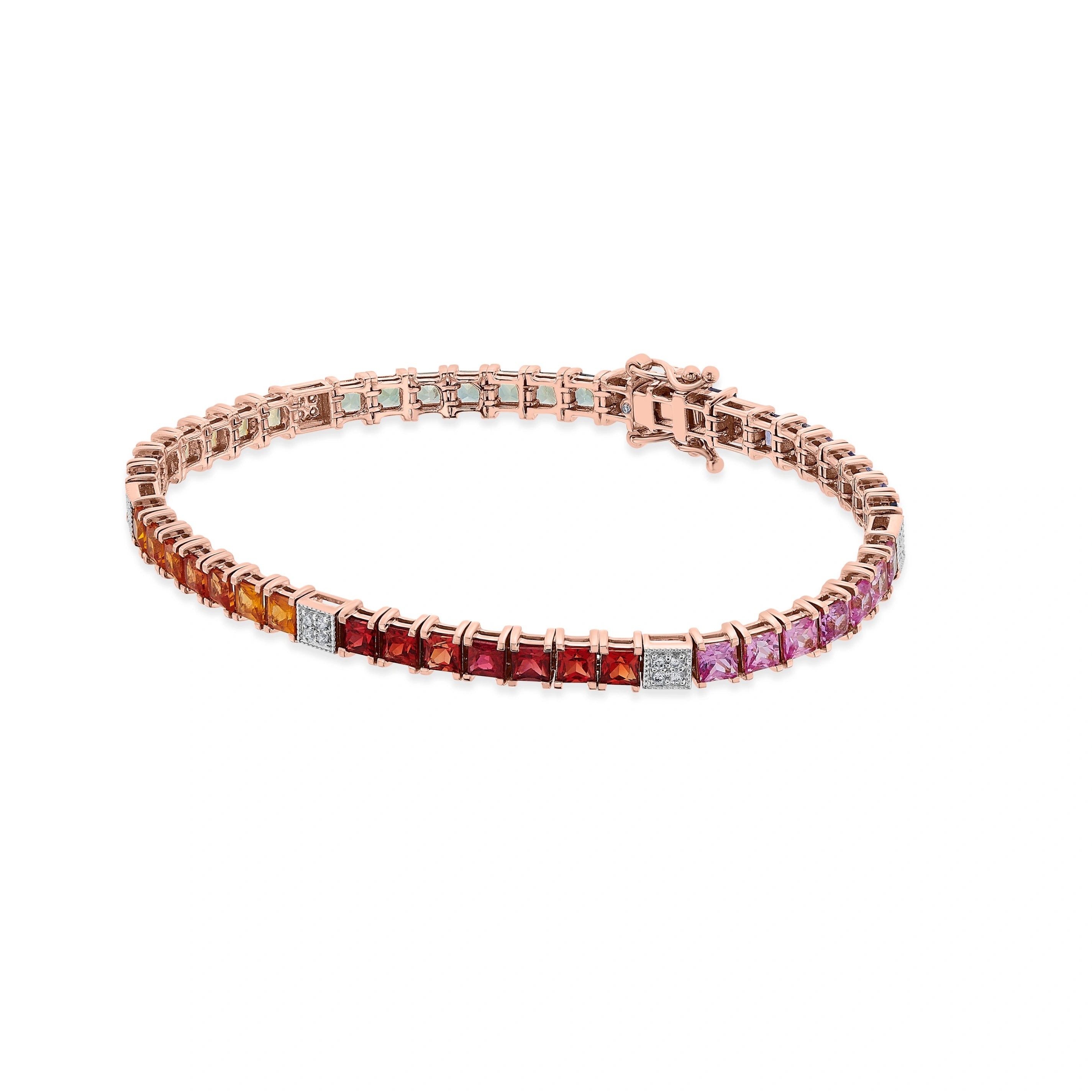 Toren Radiant Spectrum Bracelet - Zen Diamond India