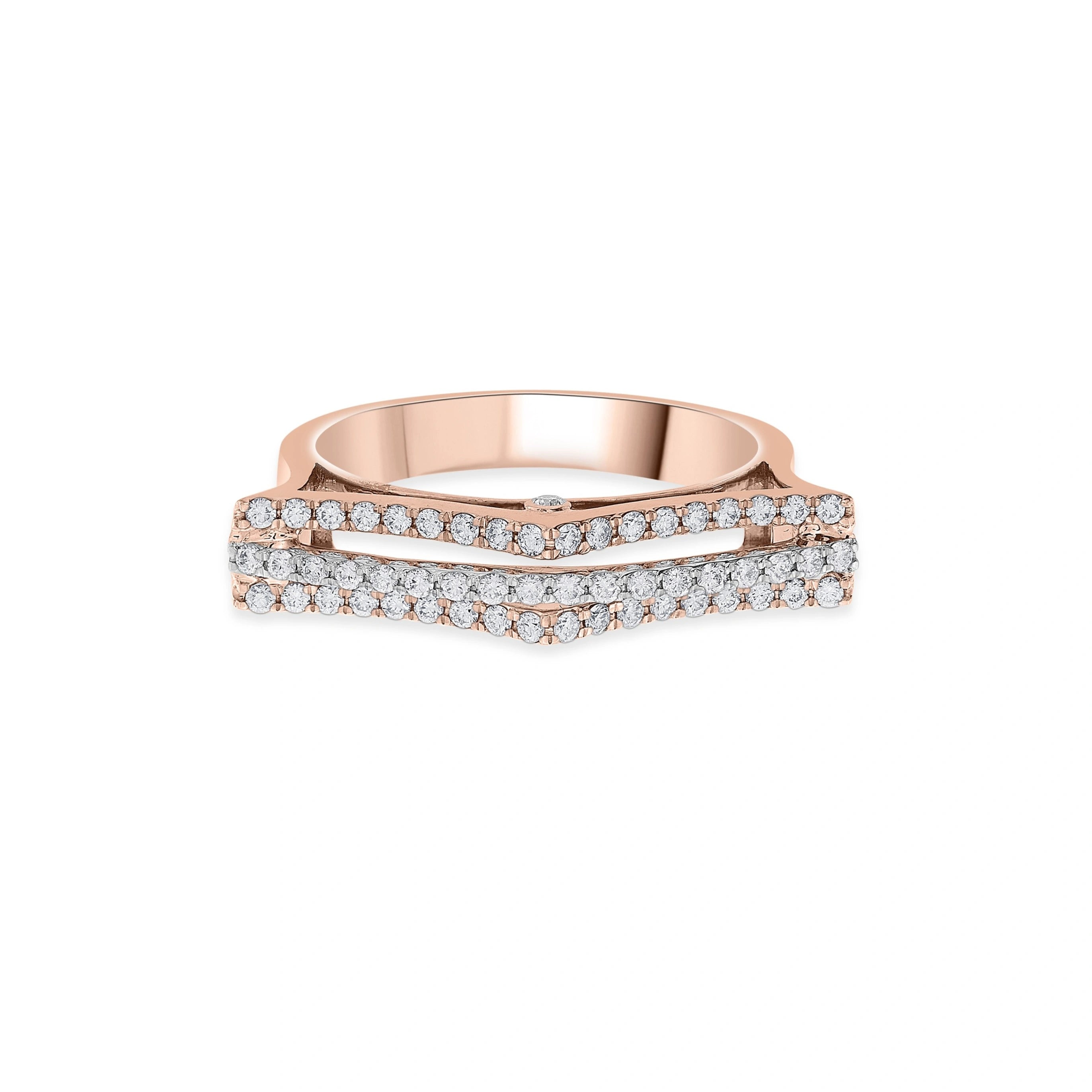 Enchante Luxe V-Shaped Pave Enhancer