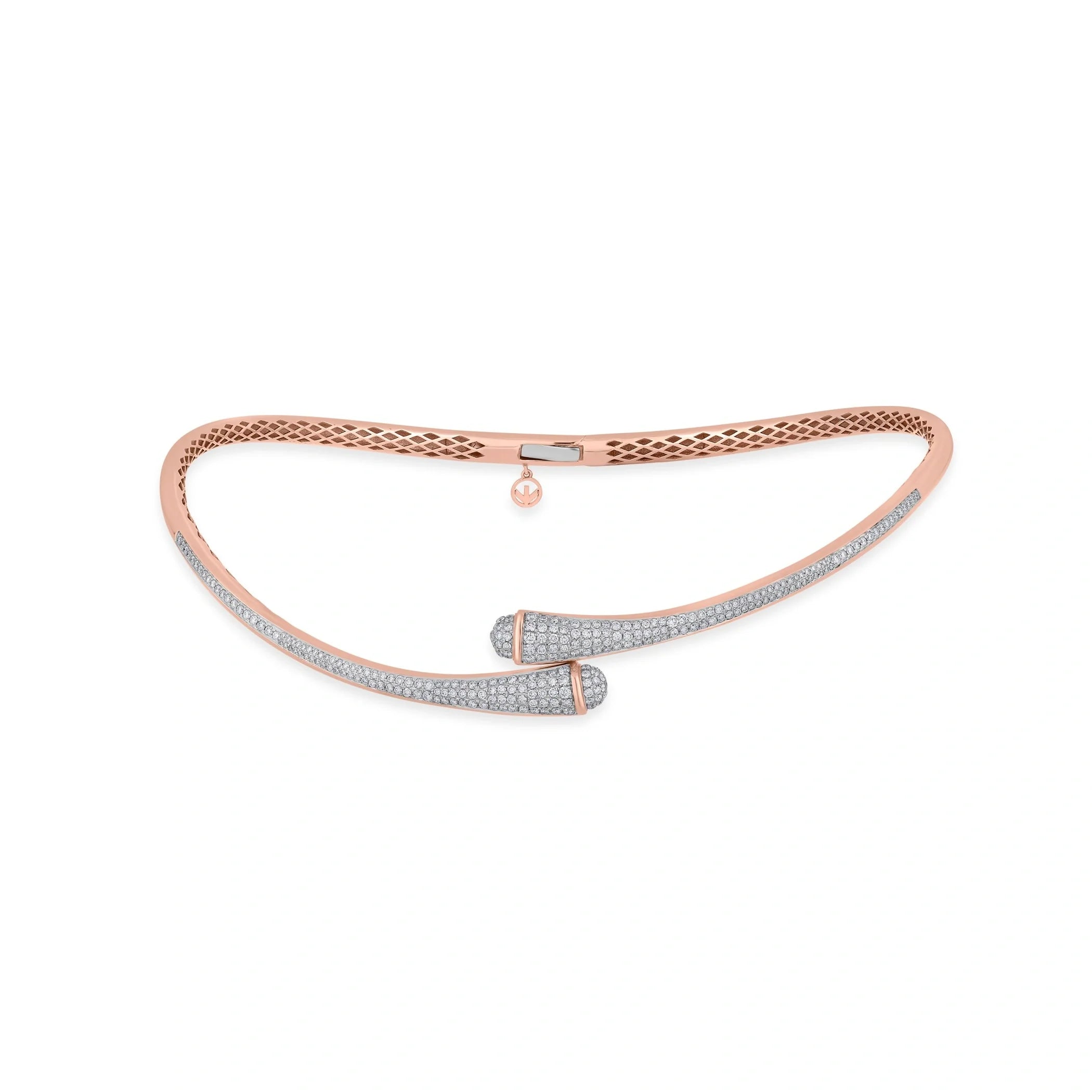 Soirée Serpenté Diamond Blade Collar - Zen Diamond India