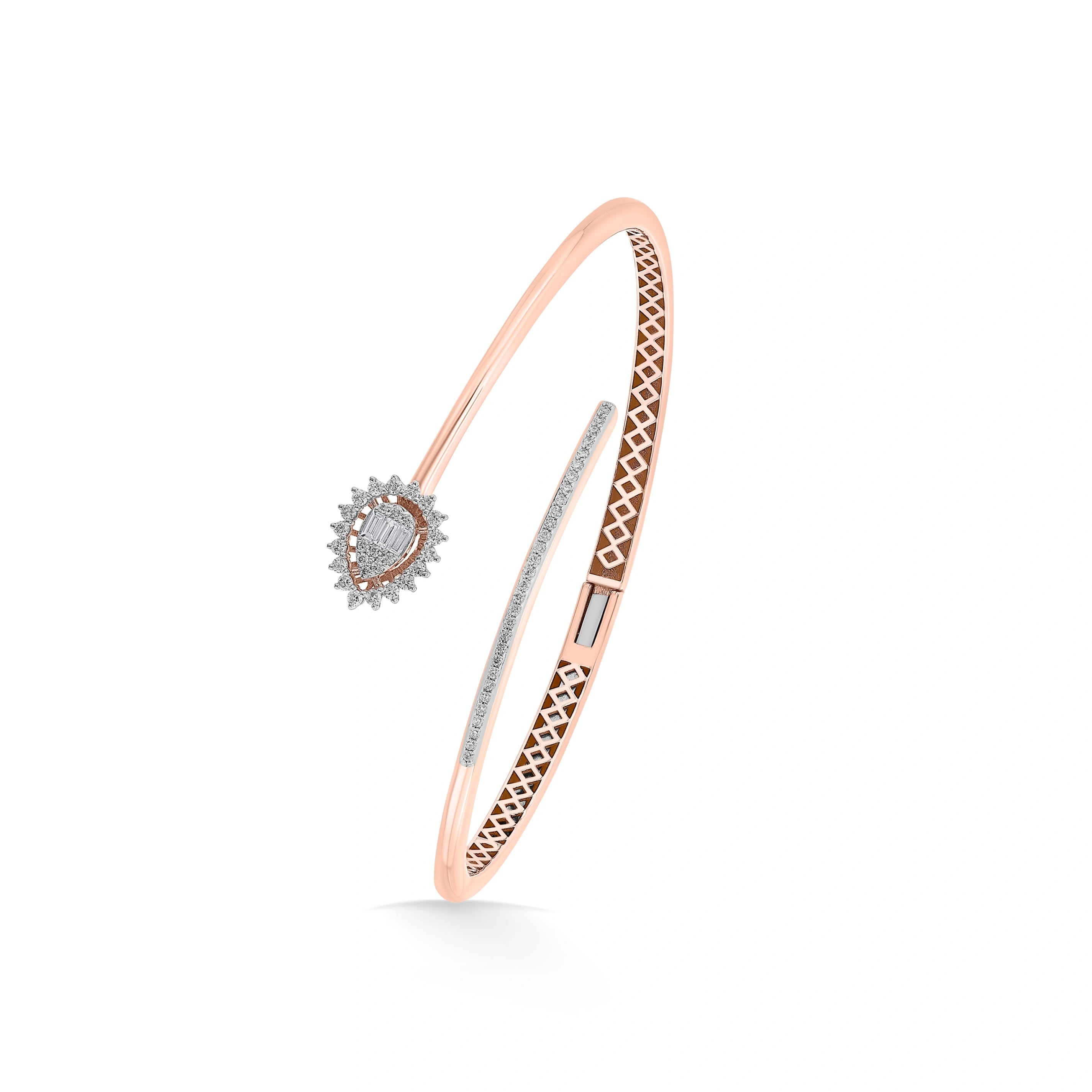 Enchante Tear - Drop Gleam Bracelet - Zen Diamond India