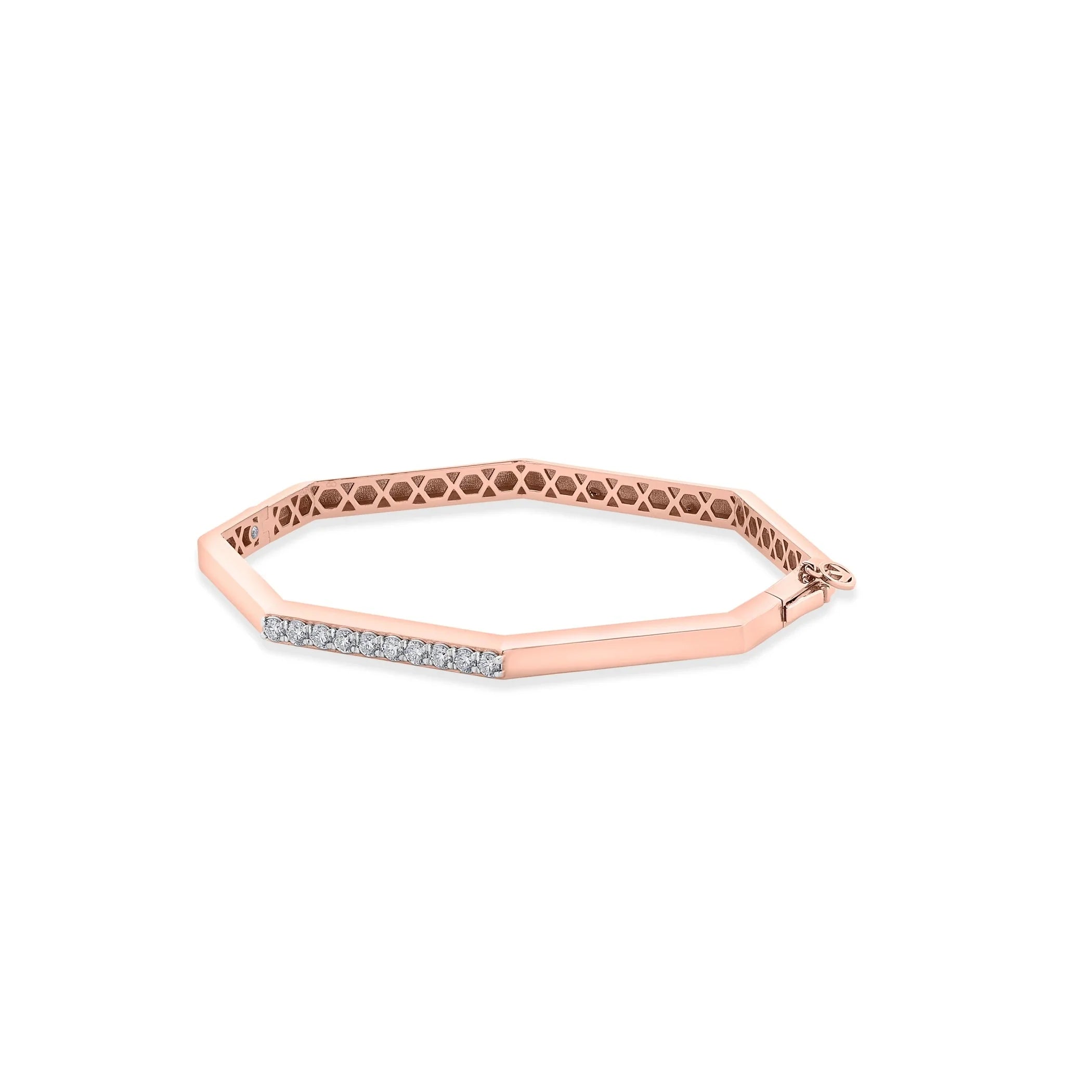 Soiree Signature Velvet Blaze Bangle - Zen Diamond India