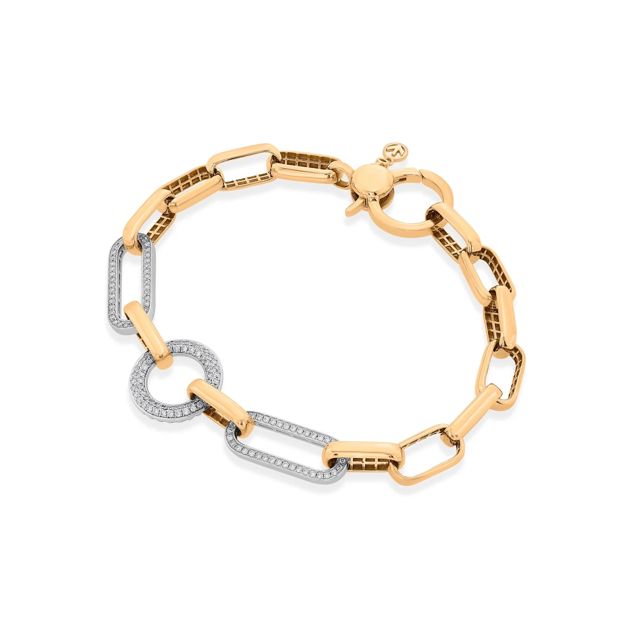 Cuban Diamond Detour Bracelet - Zen Diamond India