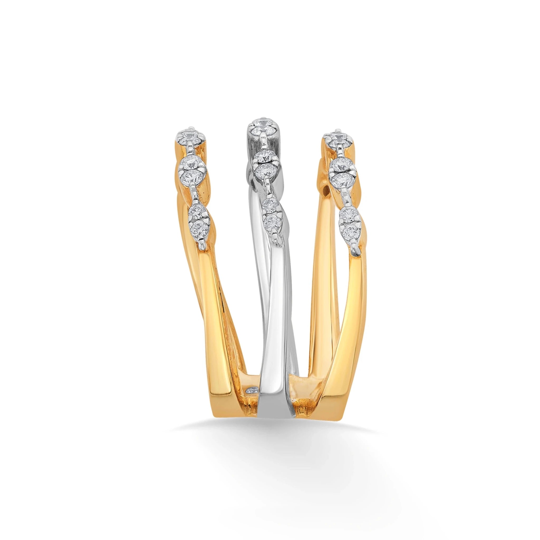 Enchante Luxe Diamond Eye Ring - Zen Diamond India