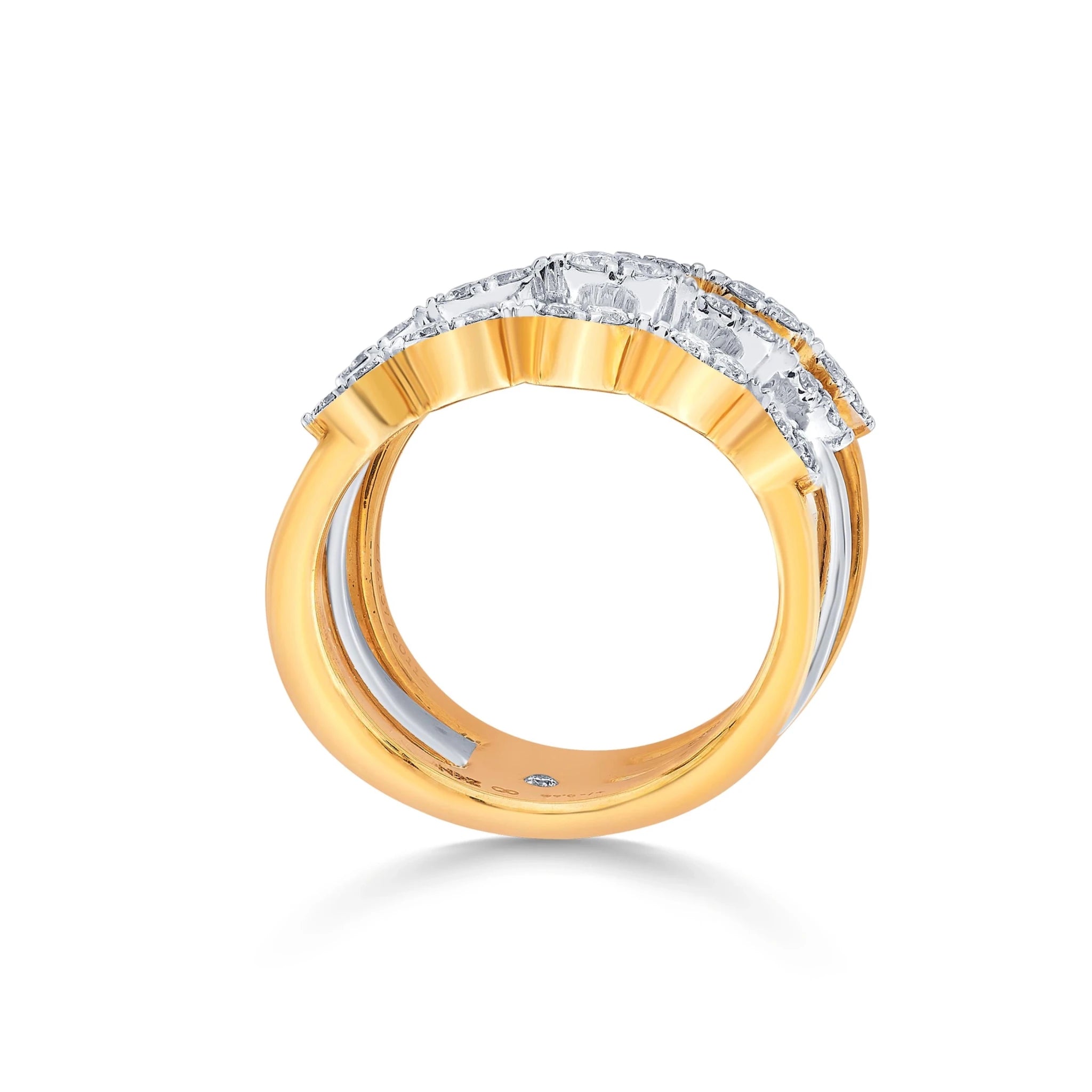 Enchante Luxe Diamond Eye Ring - Zen Diamond India