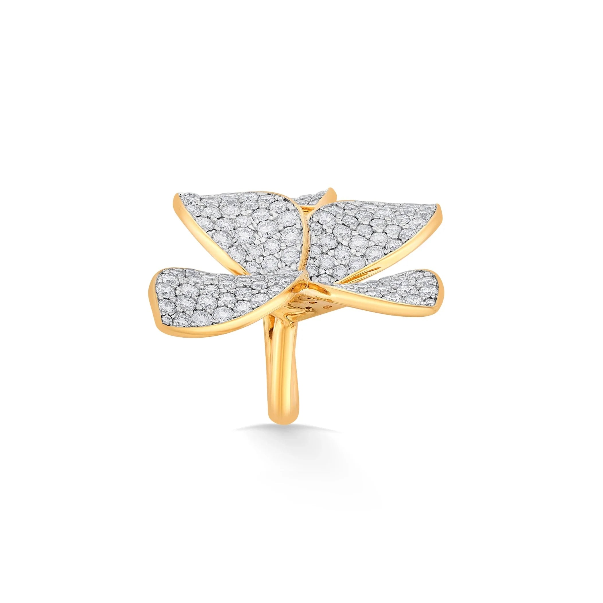 Bloom Sunlit Blossom Ring - Zen Diamond India