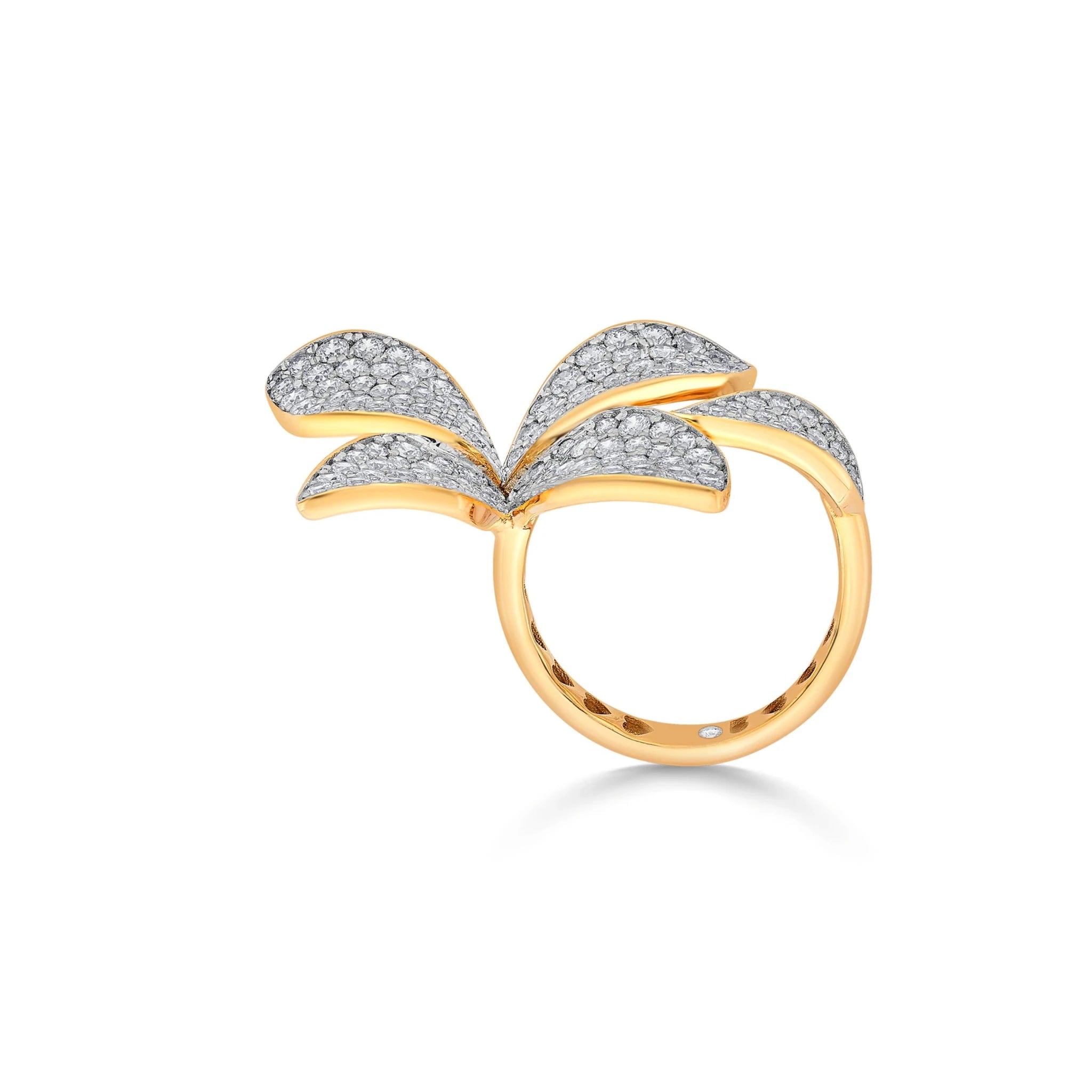 Bloom Majestic Spark Ring - Zen Diamond India