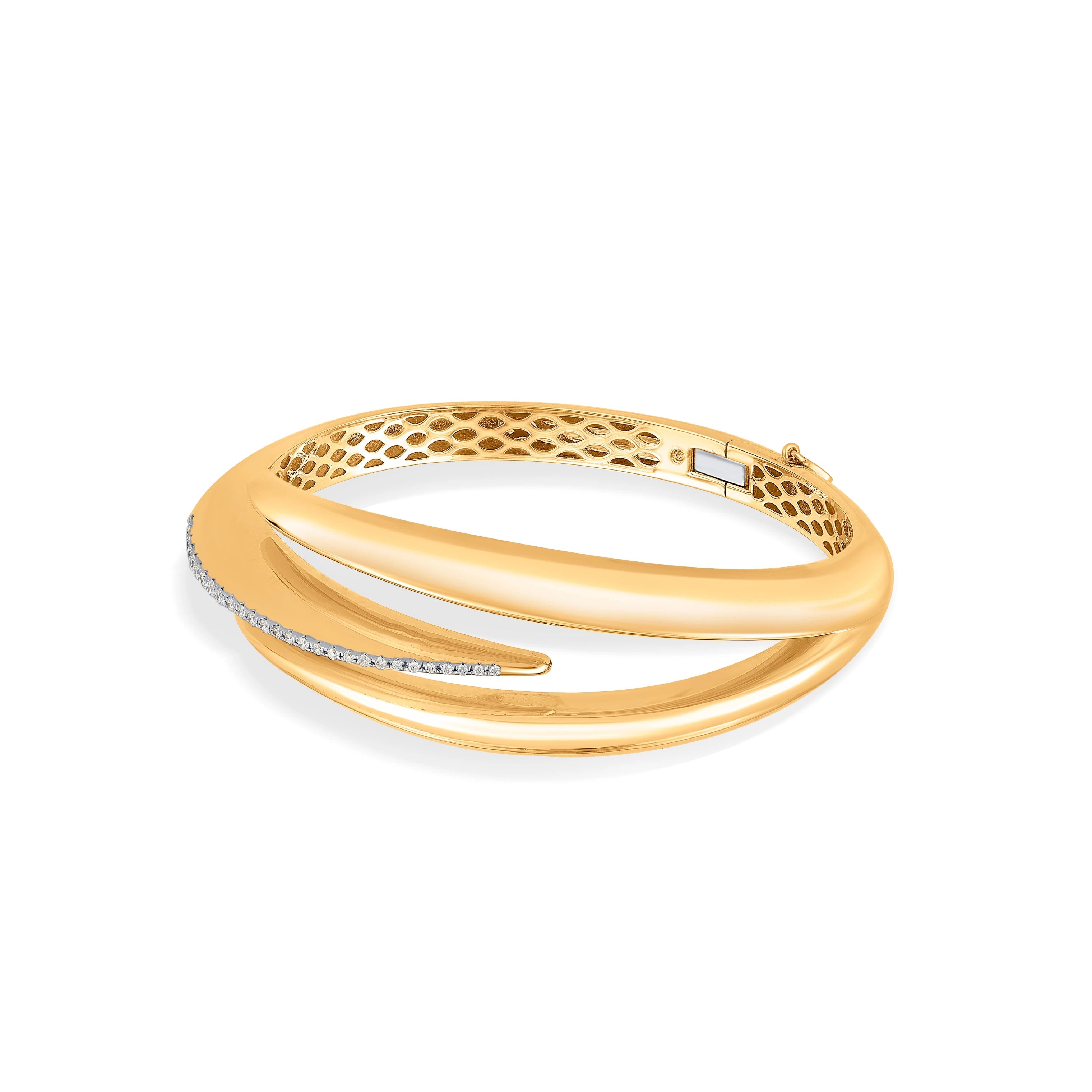 Soiree Ember Clutch Luxe Bracelet - Zen Diamond India