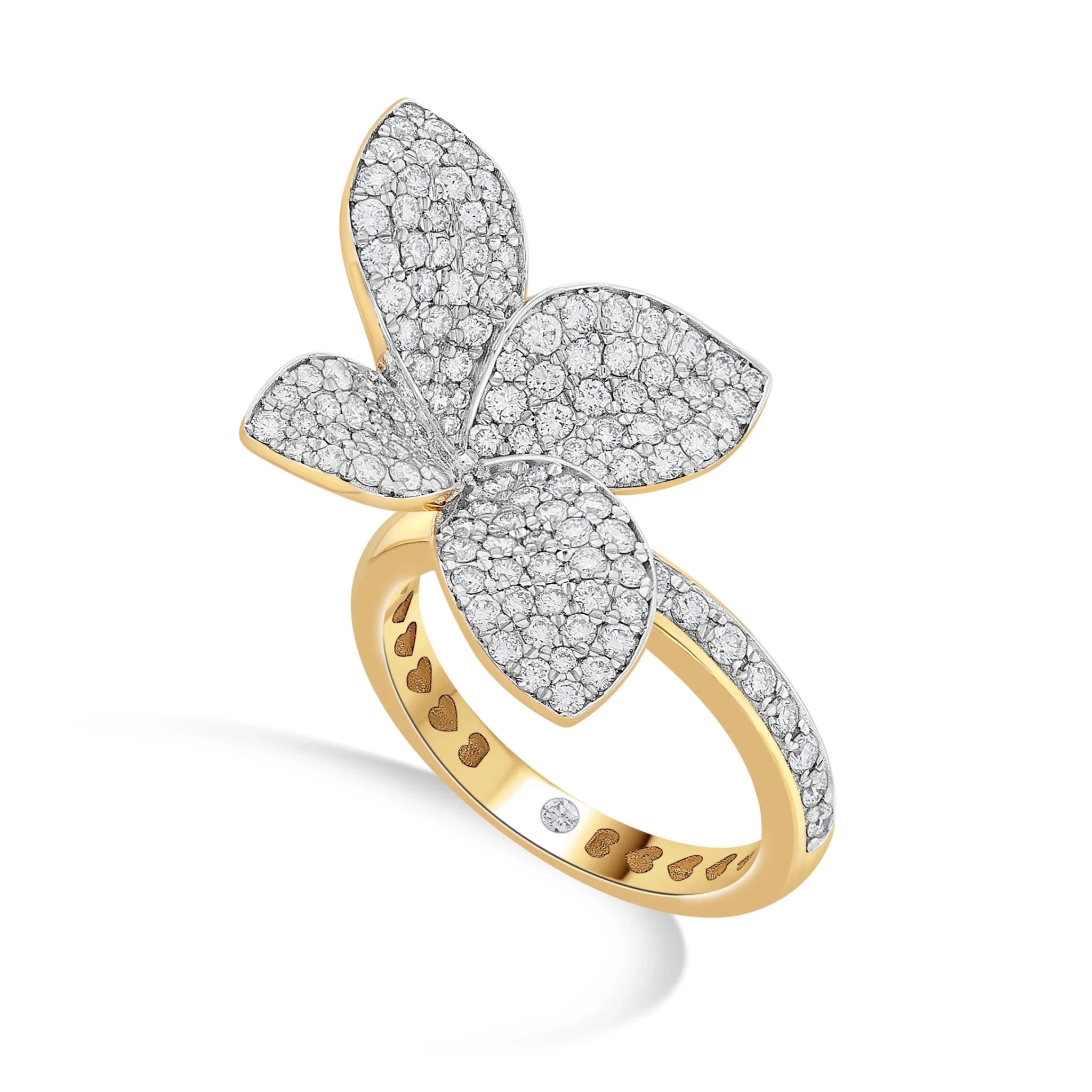 Bloom Royal Statement Ring - Zen Diamond India
