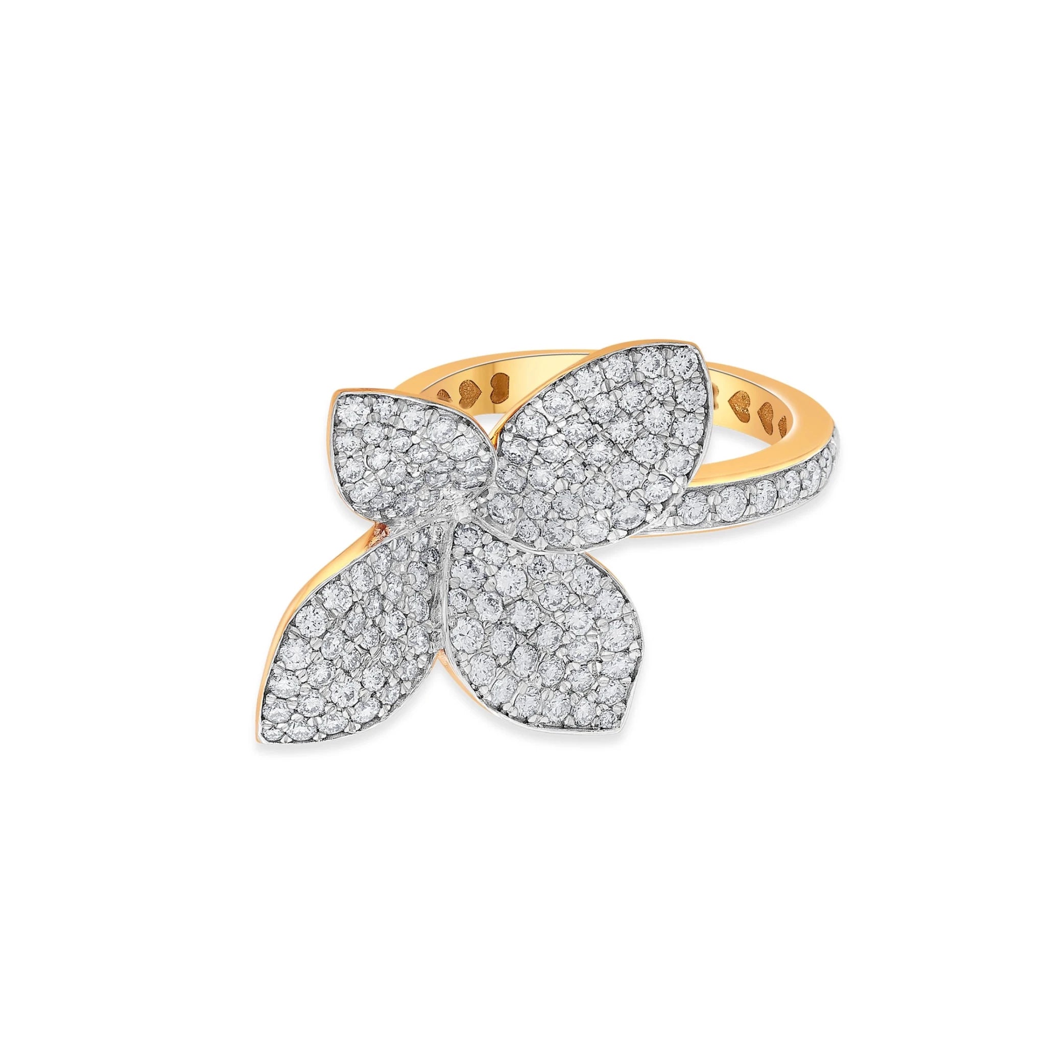Bloom Royal Statement Ring - Zen Diamond India