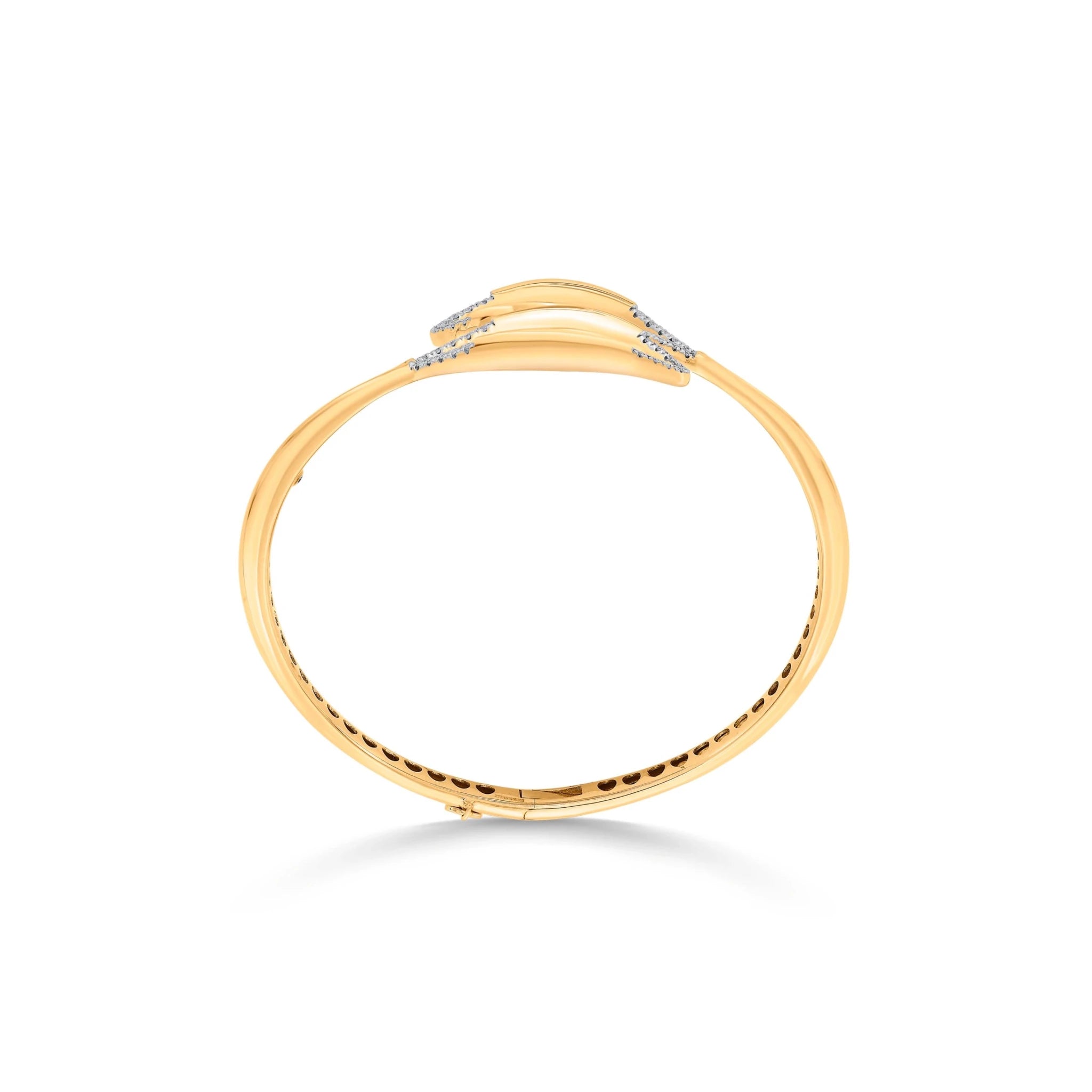 Soiree Overlap Petal Bracelet - Zen Diamond India