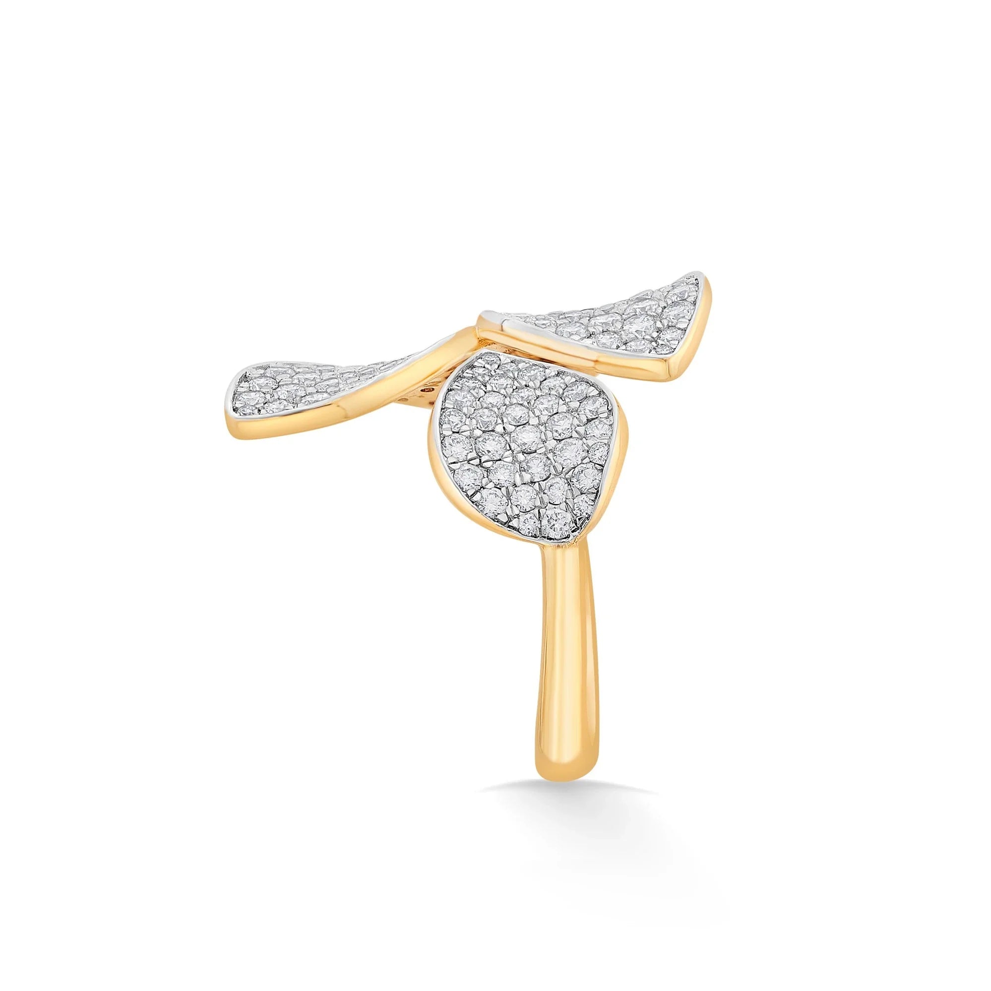 Bloom Trio Diamond Ring - Zen Diamond India