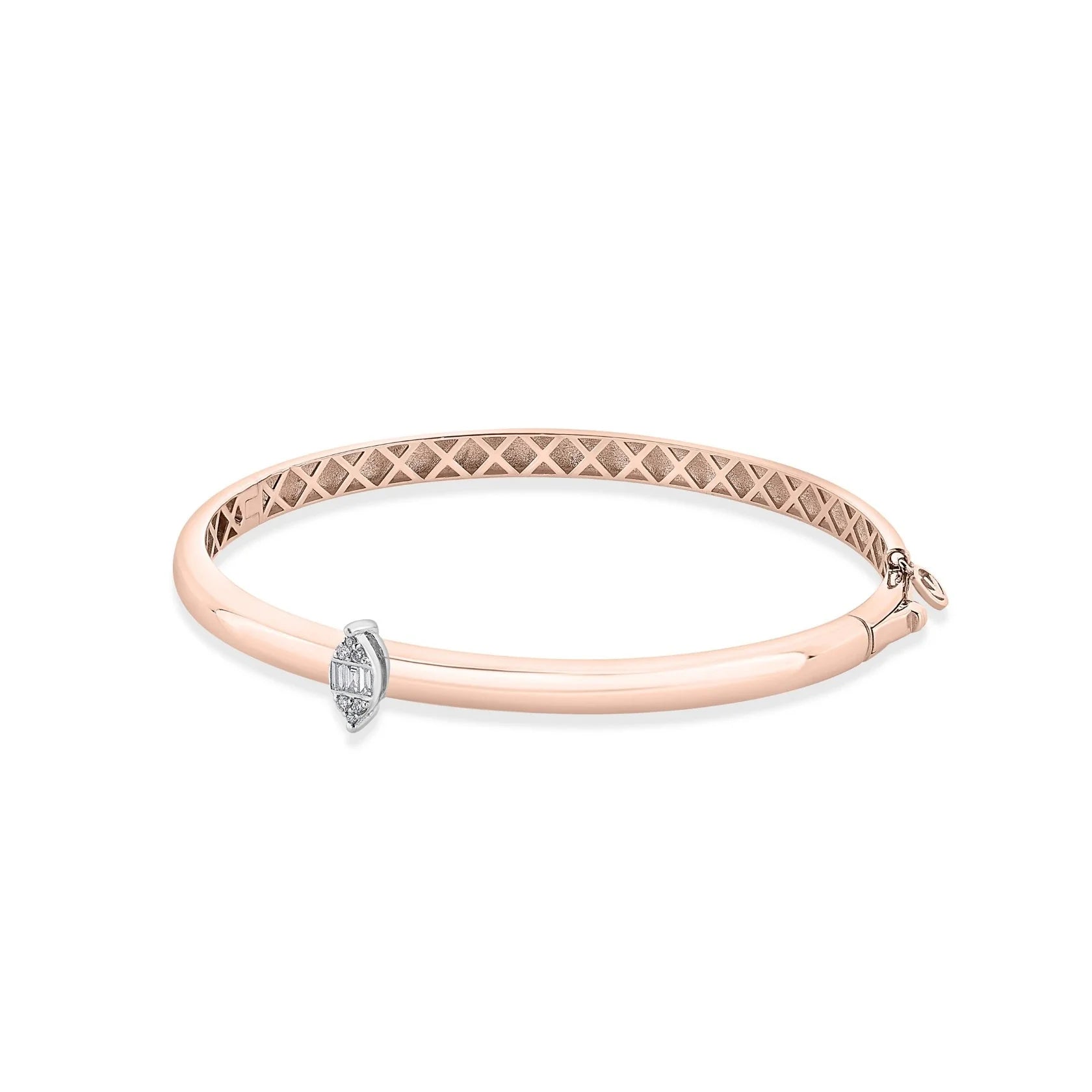 Soirée Luxe Marquise Mirage Bangle - Zen Diamond India