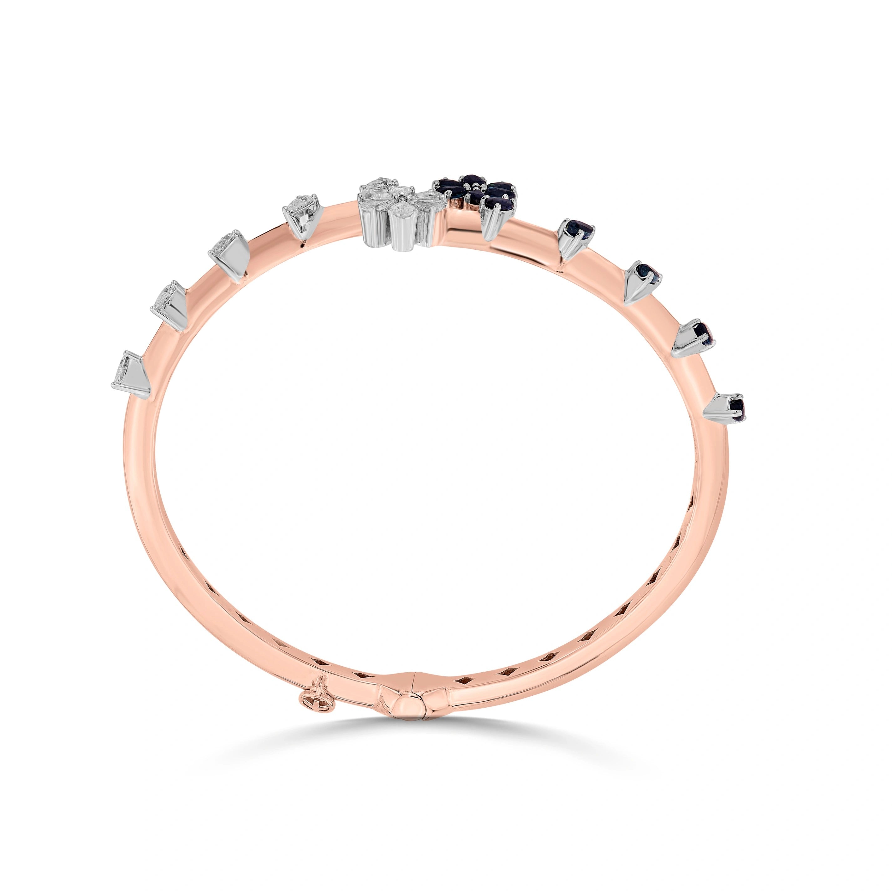 Toren Celestial Flower Trail Bracelet - Zen Diamond India