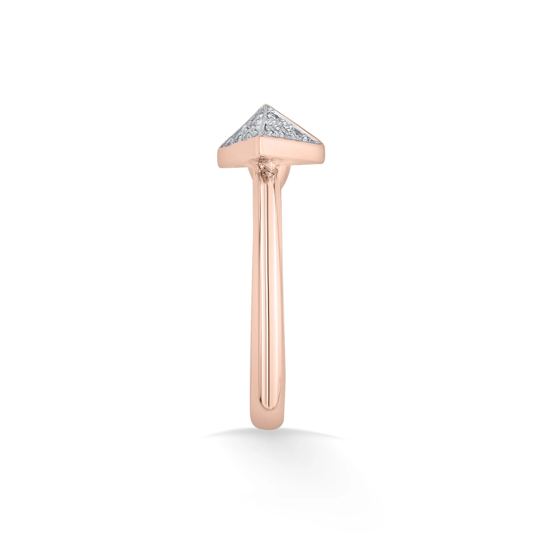 Soiree GeoGlint Arrow Ring - Zen Diamond India
