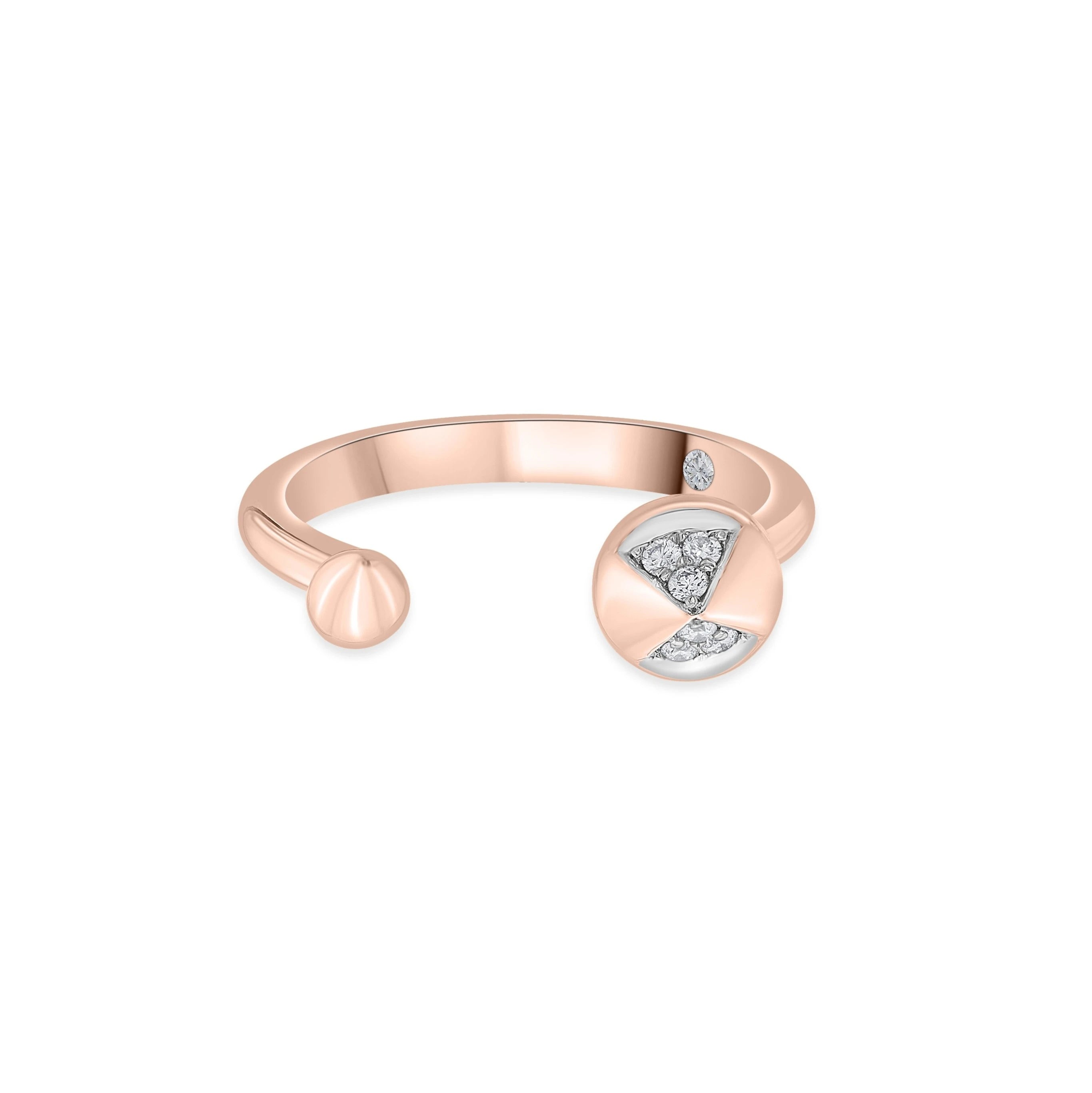 Soiree Nova GeoCore Ring - Zen Diamond India