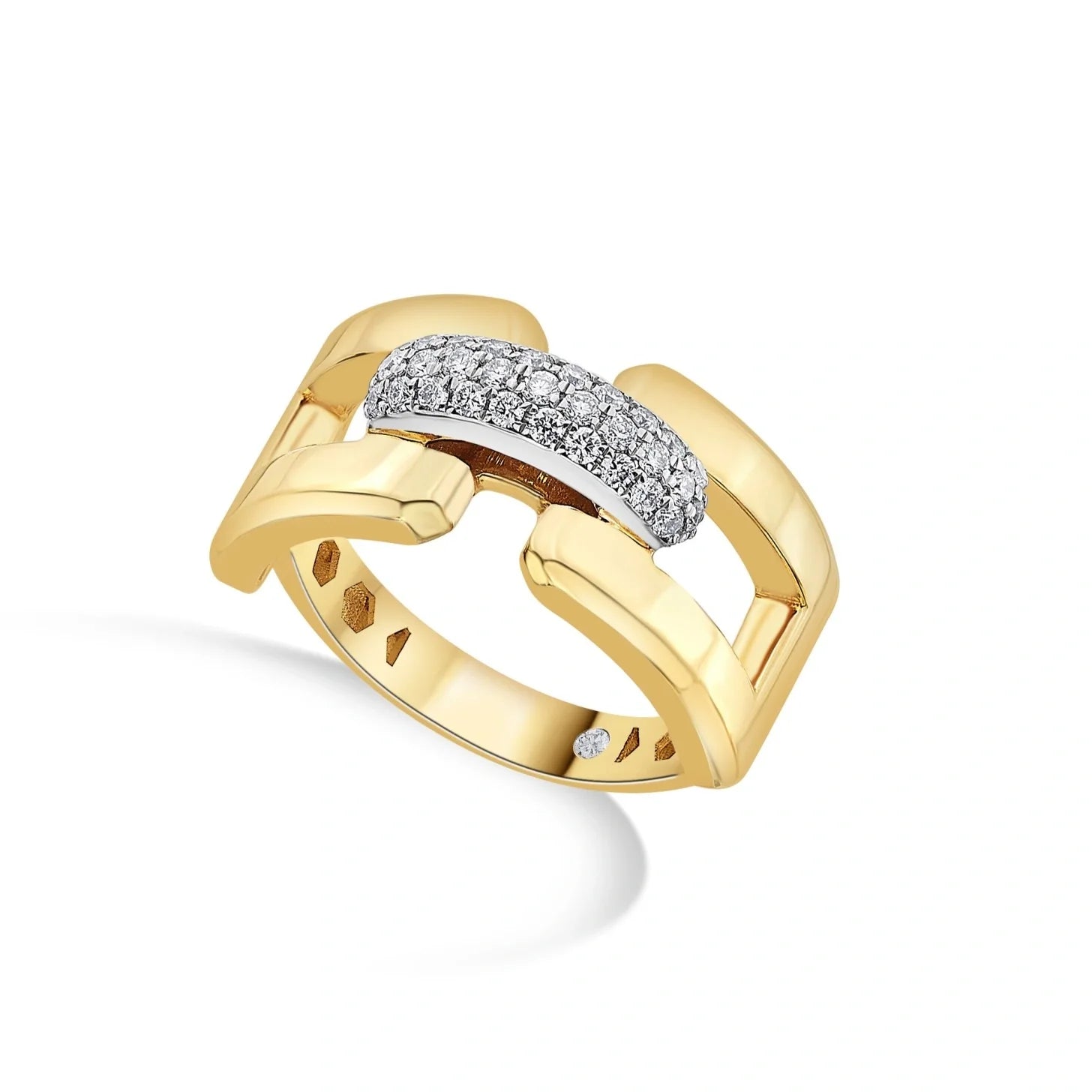 Cuban Havana Hustle Ring - Zen Diamond India