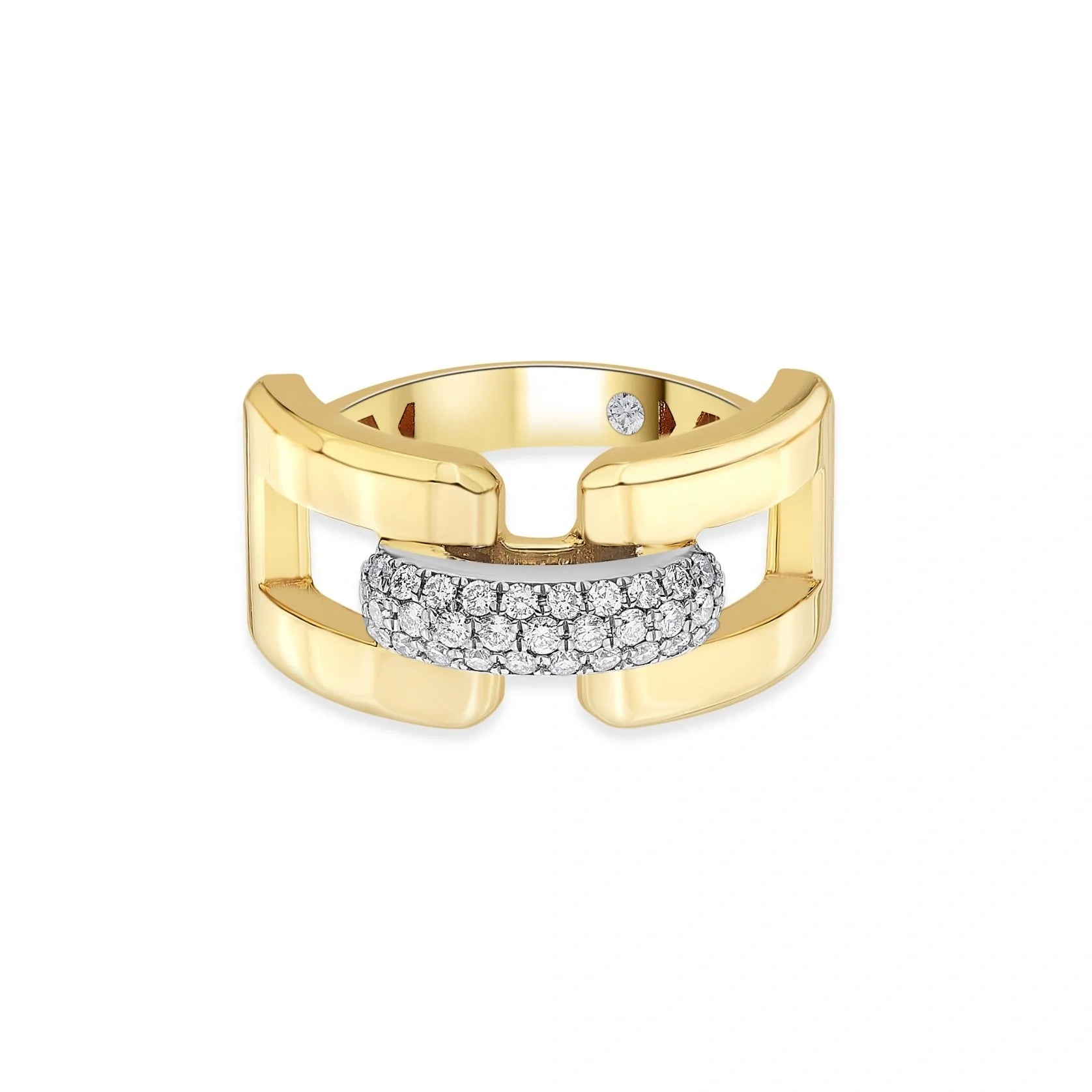Cuban Havana Hustle Ring - Zen Diamond India