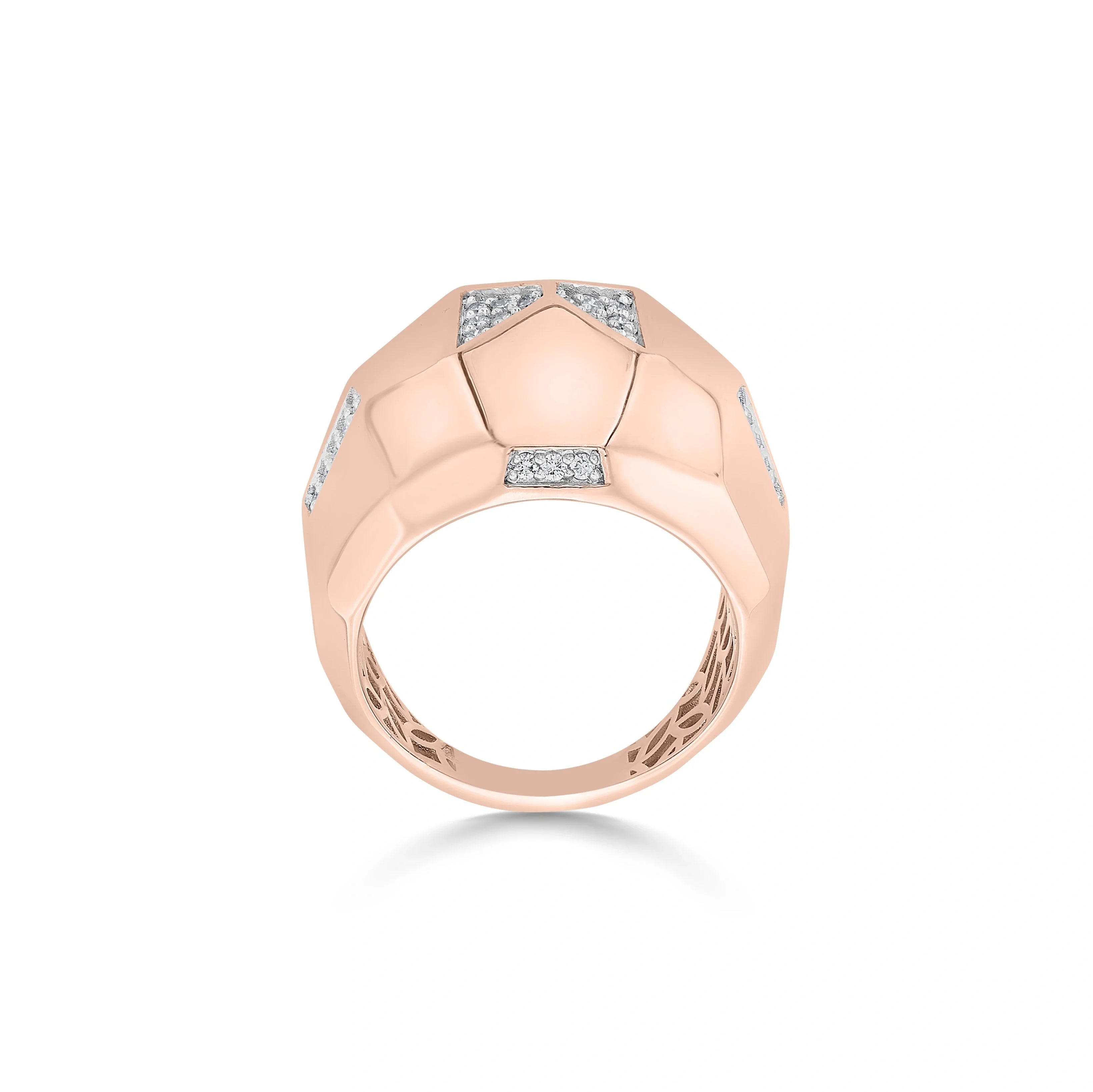 Soiree Vibrant Vibe Ring - Zen Diamond India