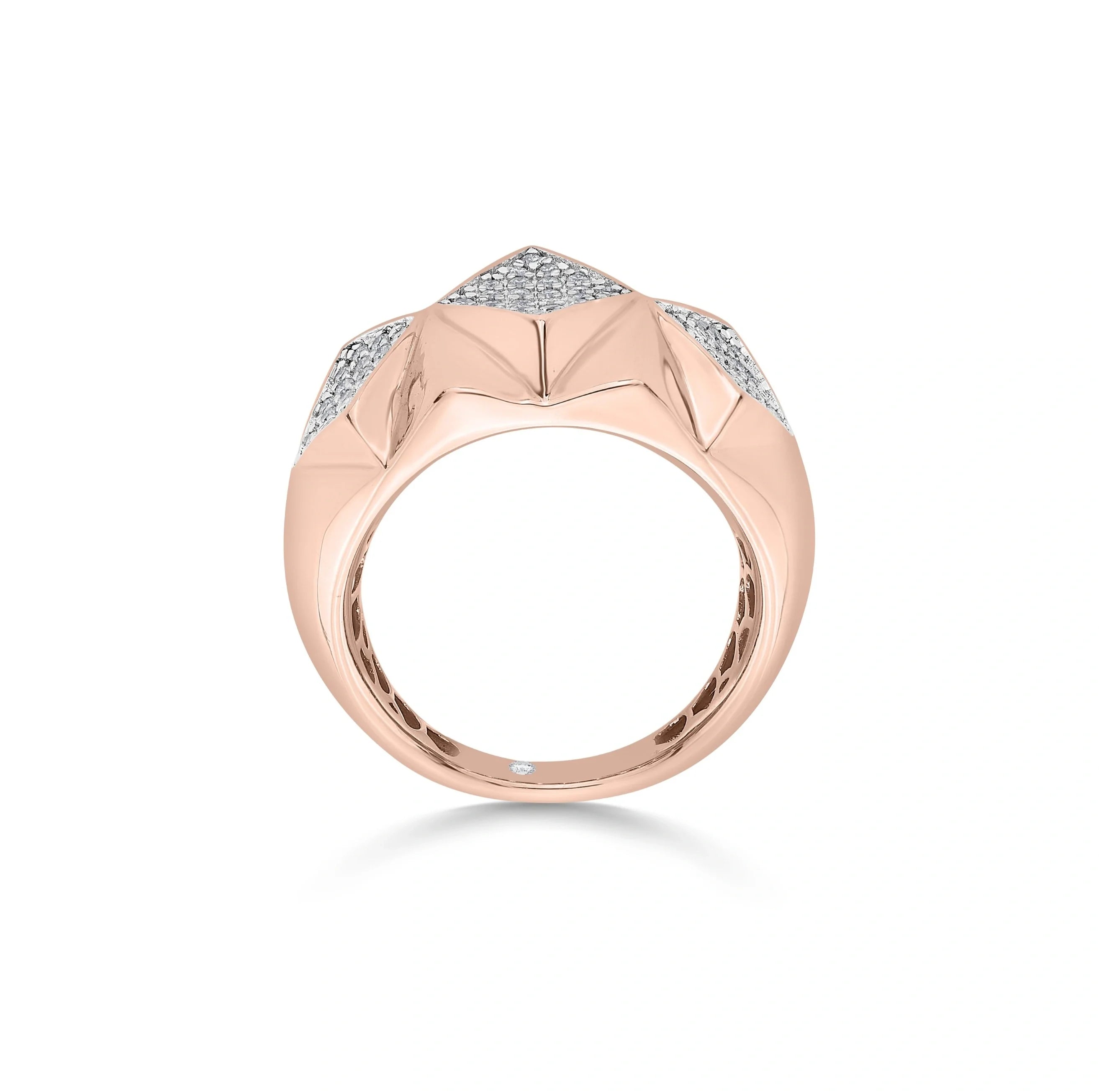 Soiree Deco Dazzle Ring - Zen Diamond India