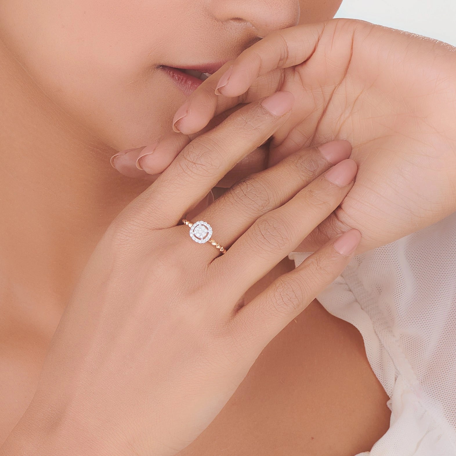 Soiree Stellar Eclipse Diamond Ring - Zen Diamond India