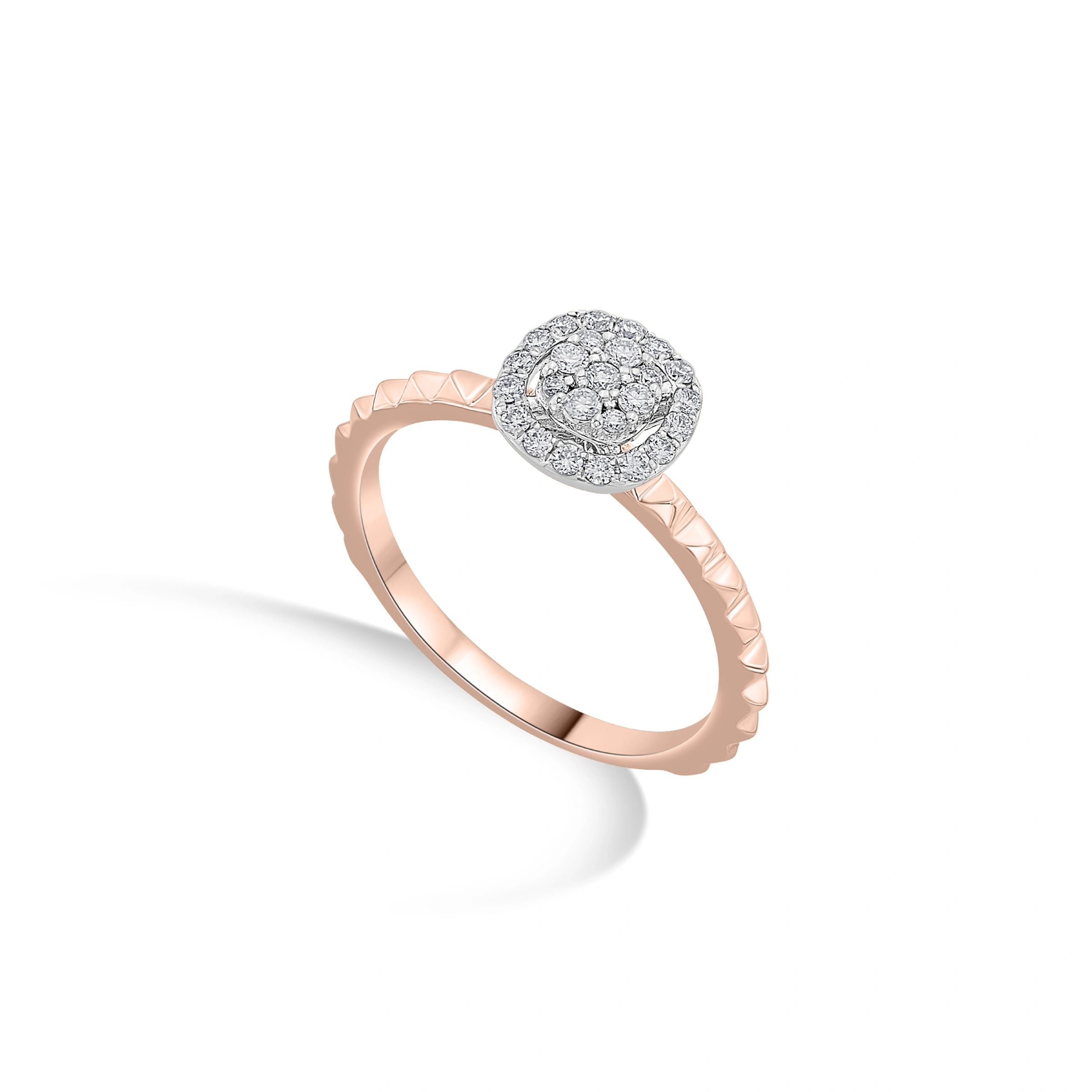 Soiree Stellar Eclipse Diamond Ring - Zen Diamond India