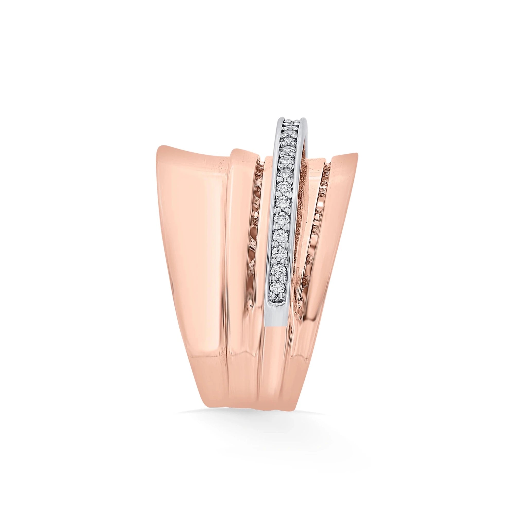 Soiree Bold Velocity Luxe Ring - Zen Diamond India