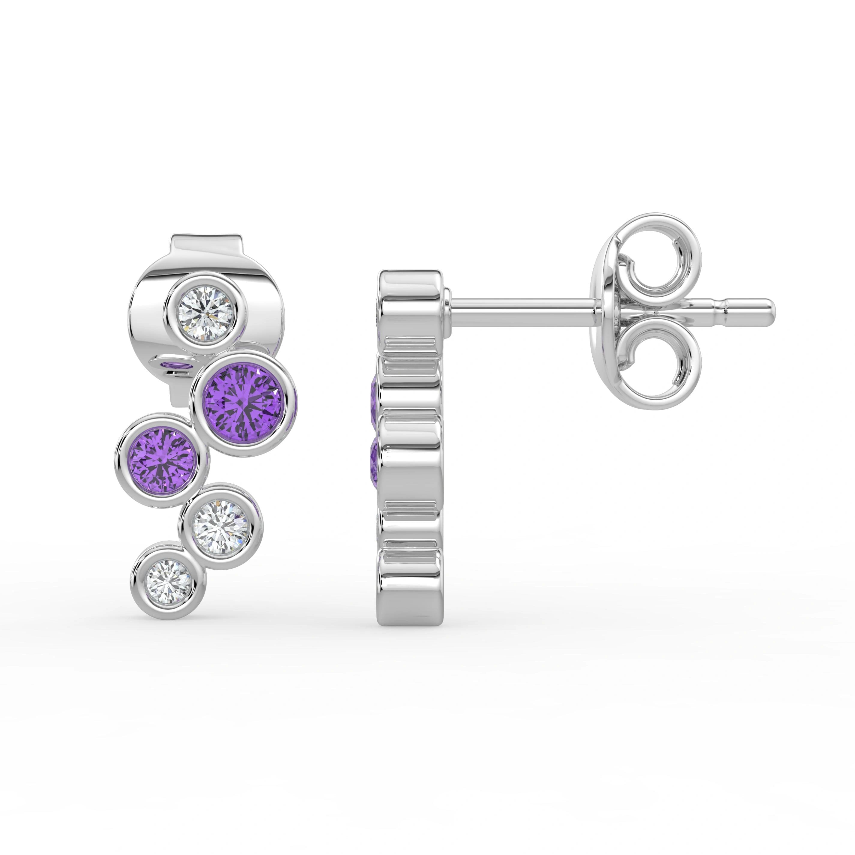 Celeste Dazzling Pear Halo Drop Earrings