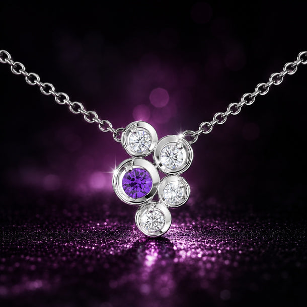 Celeste Trio Spark Drop Pendant