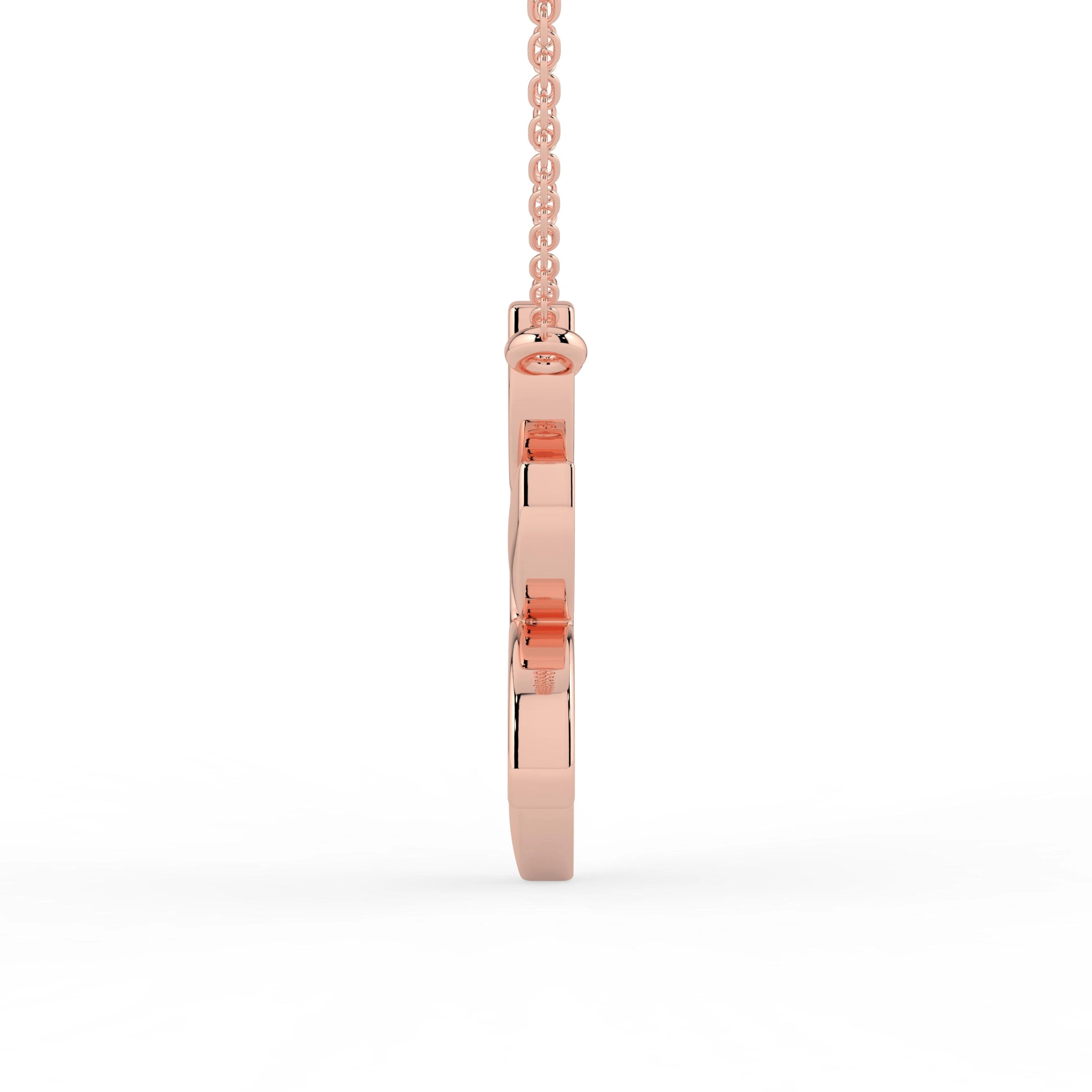 Celeste Gleam Leaf Cascade Pendant