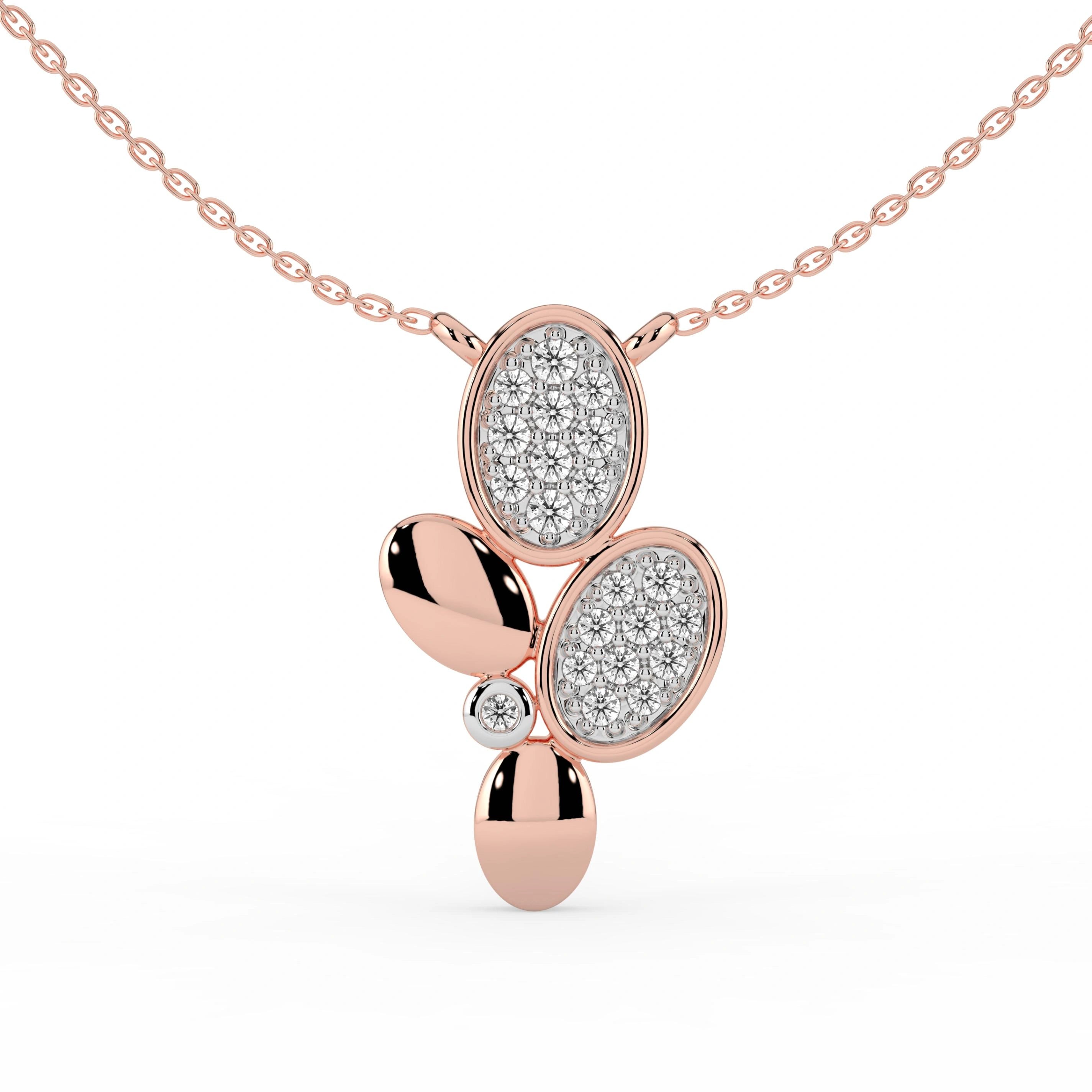 Celeste Golden Bloom Spark Pendant