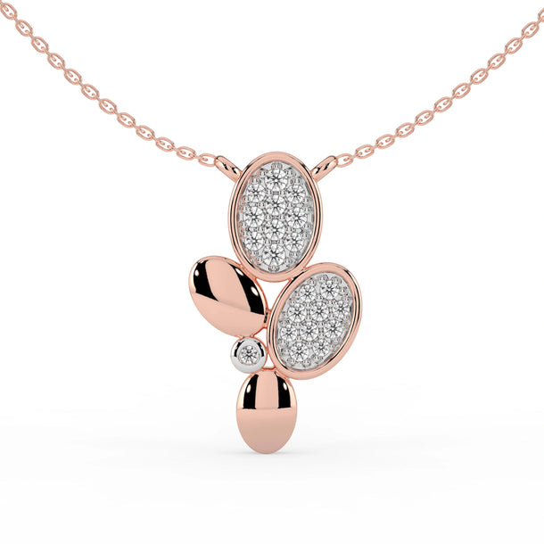 Celeste Golden Bloom Spark Pendant