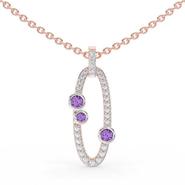Gem Pop Midnight Orbit Spark Pendant