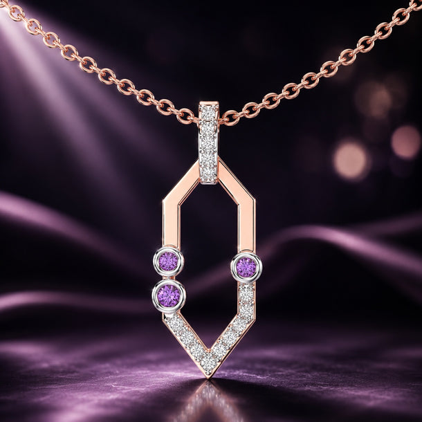 Celeste Luxe Prism Spark Pendant