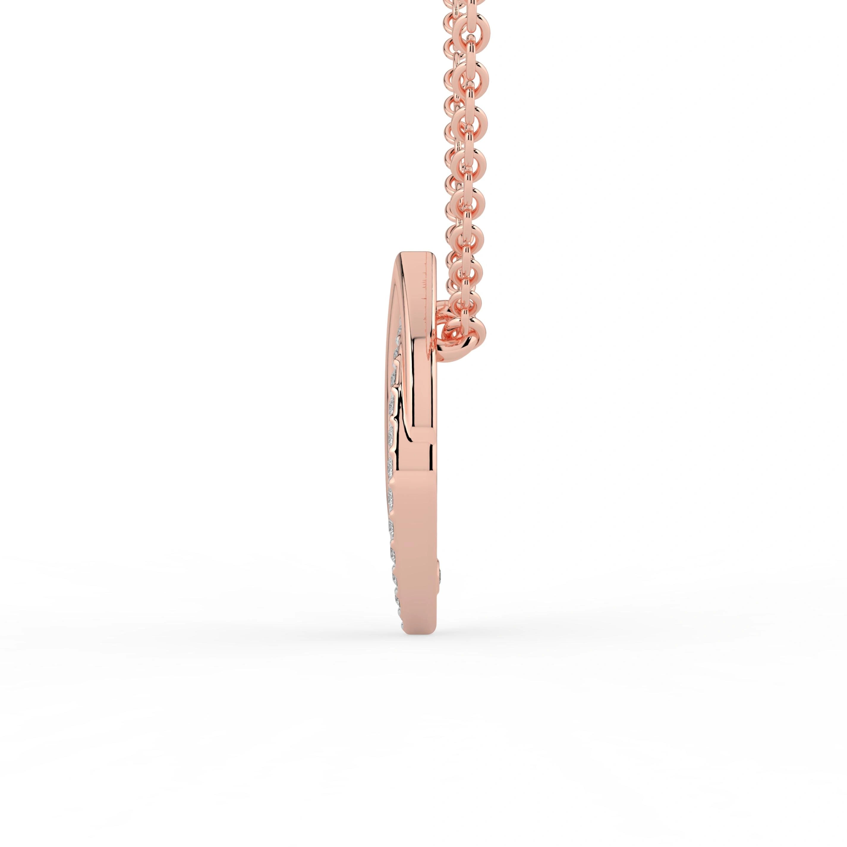 Celeste Graceful Glow Diamond Drop Pendant