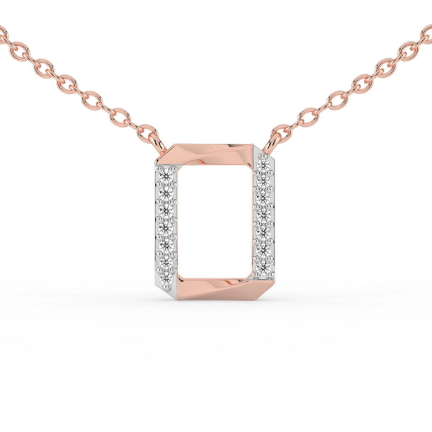 Celeste Gilded Frame Pendant