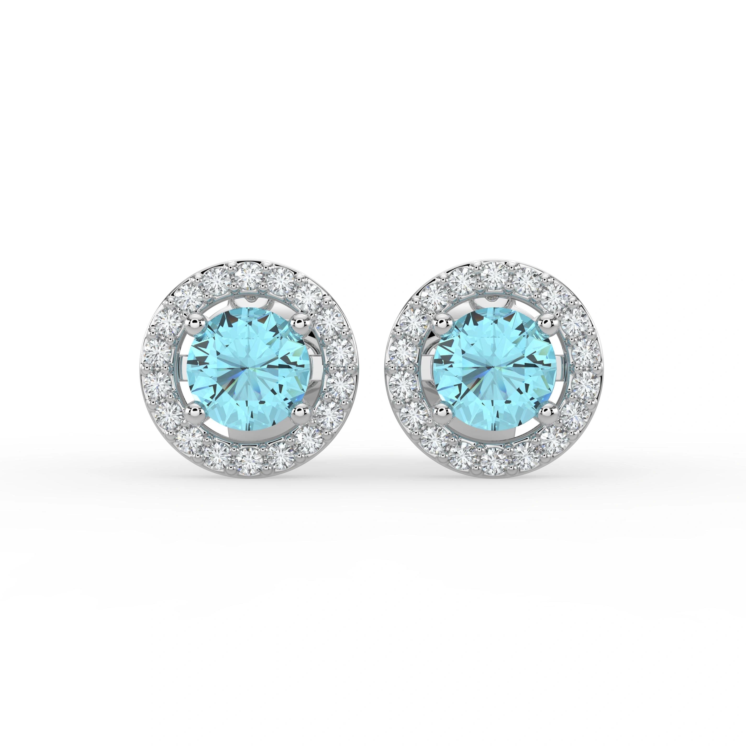 Gem Pop Midnight Halo Spark Studs
